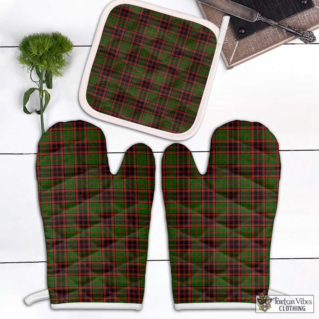 Buchan Tartan Combo Oven Mitt & Pot-Holder Combo 1 Oven Mitt & 1 Pot-Holder White - Tartan Vibes Clothing