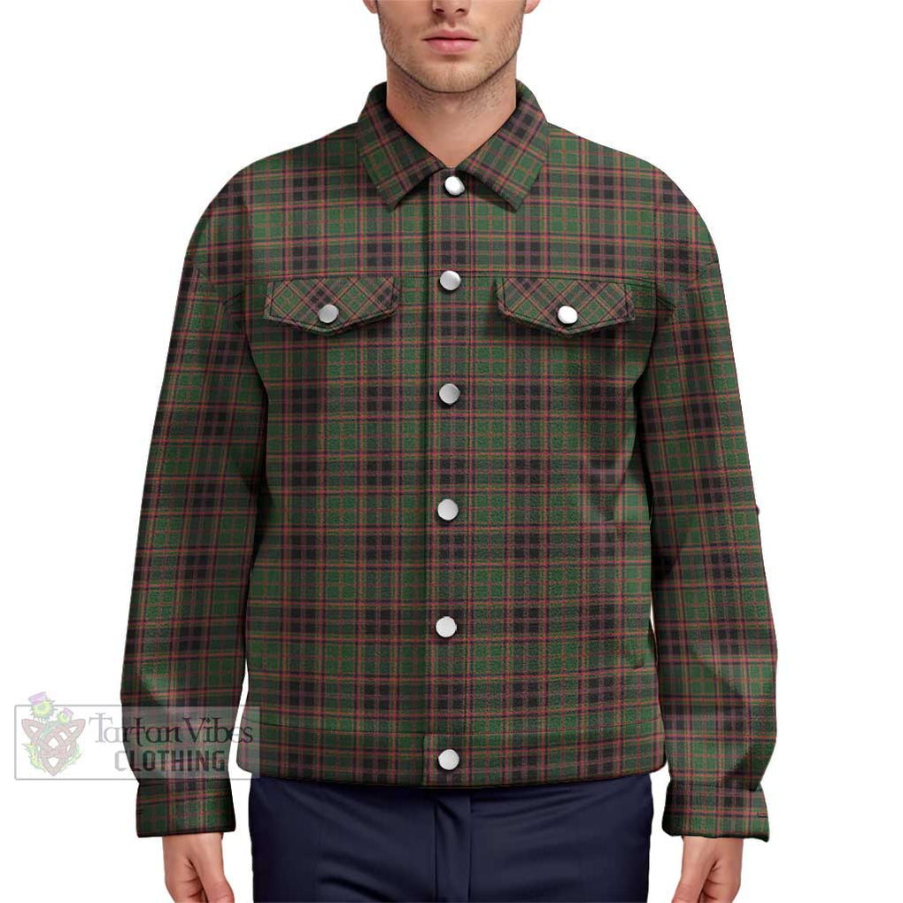 Buchan Tartan Unisex Lapel Cotton Jacket Unisex - Tartan Vibes Clothing