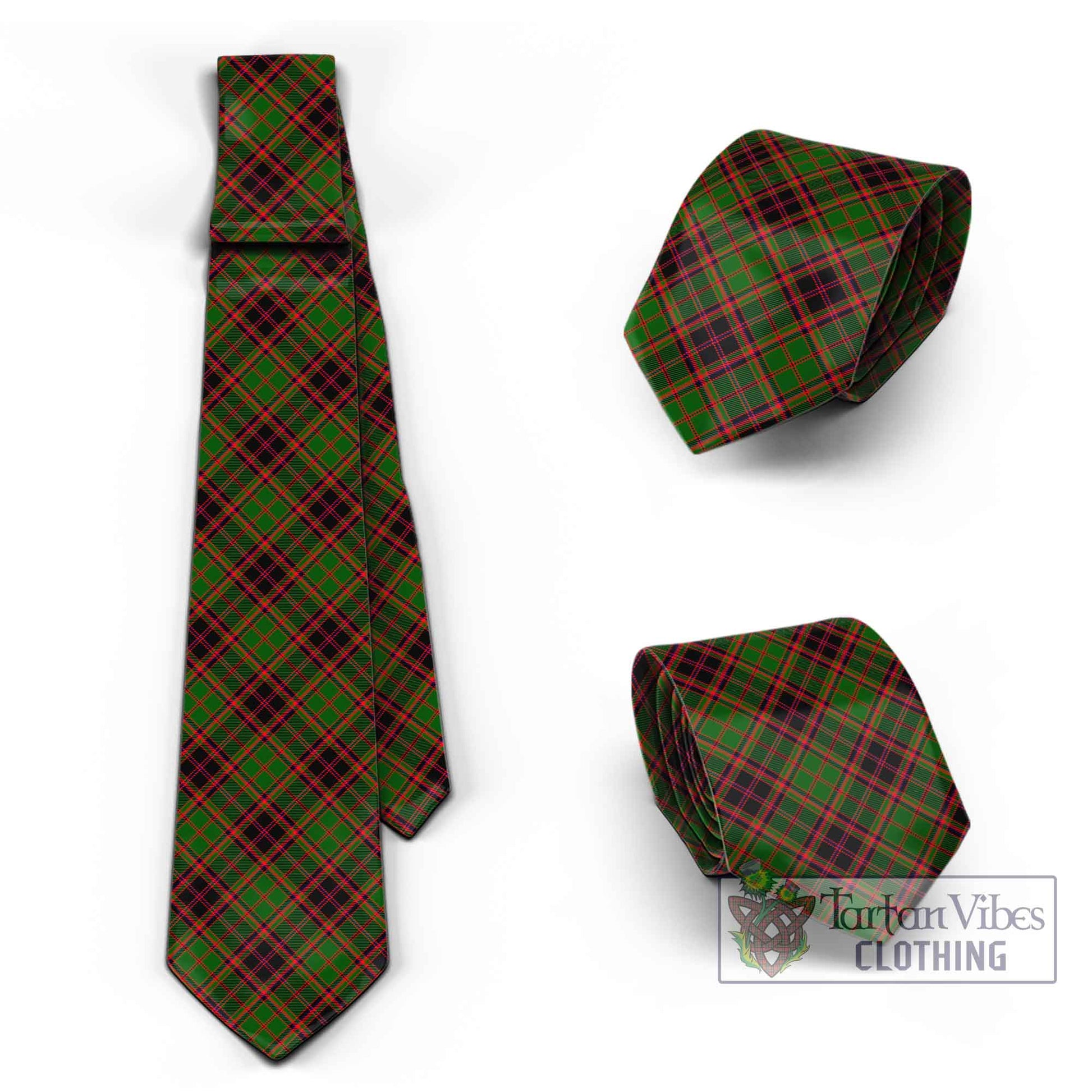 Tartan Vibes Clothing Buchan Modern Tartan Classic Necktie Cross Style