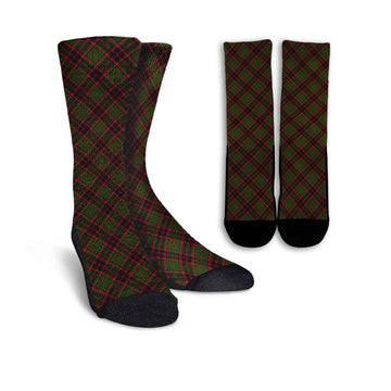 Buchan Tartan Crew Socks Cross Tartan Style