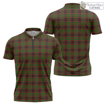 Buchan Tartan Zipper Polo Shirt