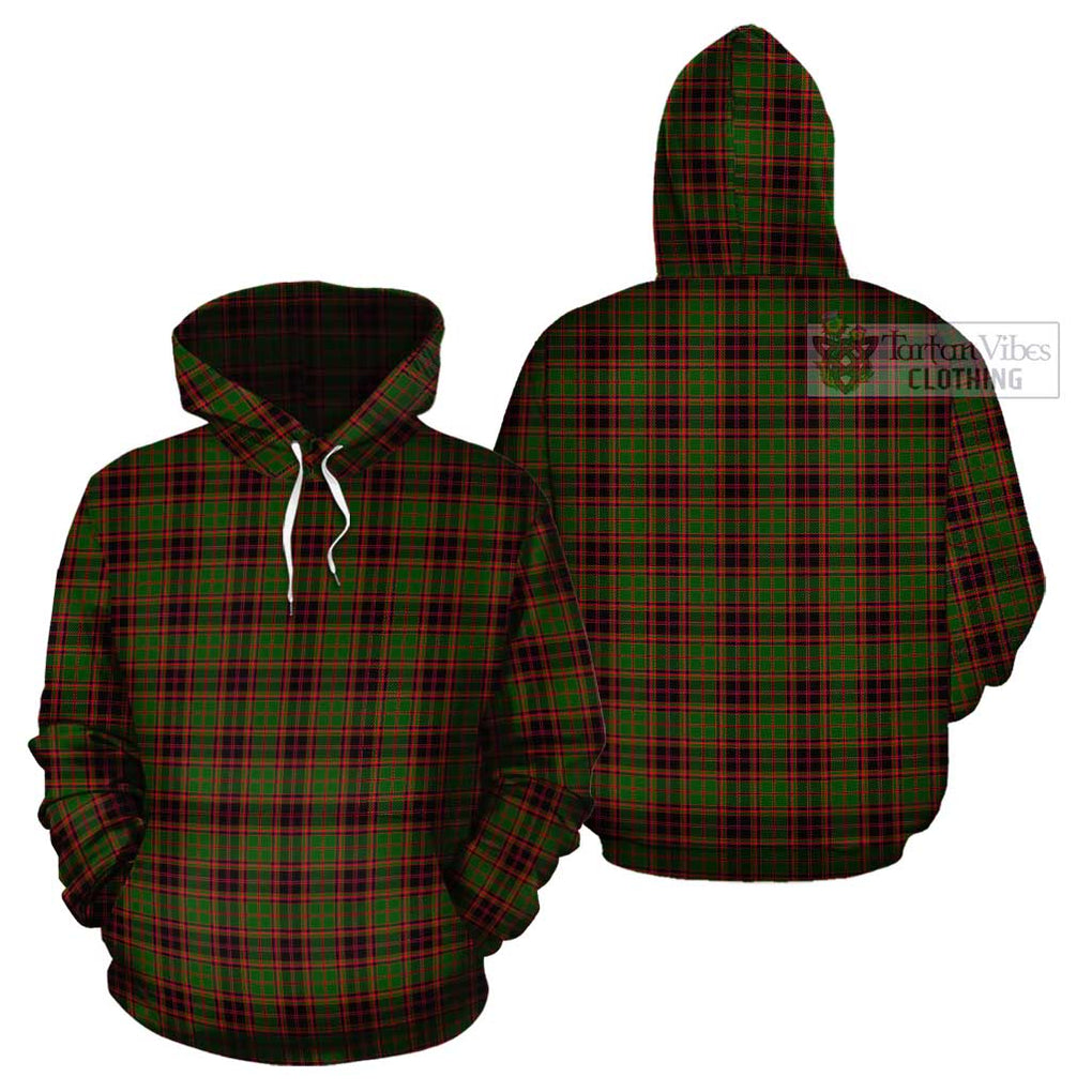 Buchan Tartan Cotton Hoodie Pullover Hoodie - Tartan Vibes Clothing