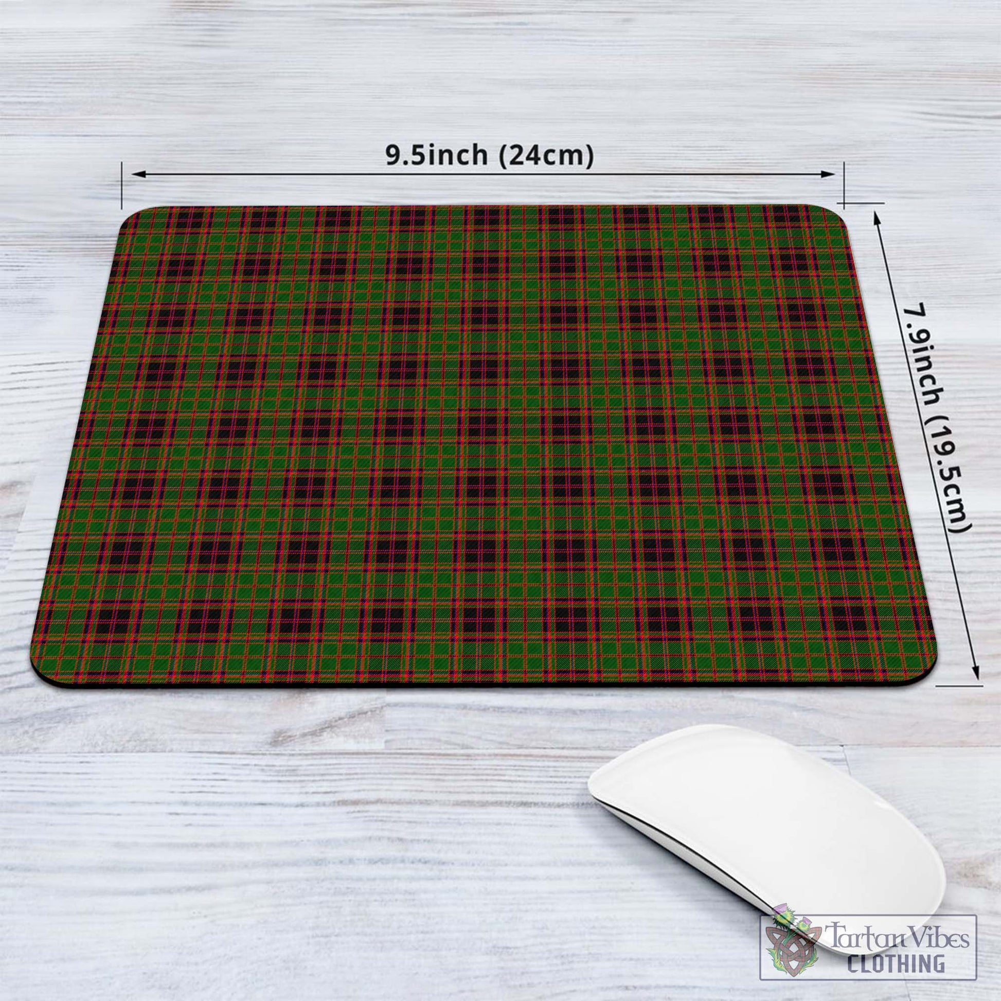 Tartan Vibes Clothing Buchan Modern Tartan Mouse Pad