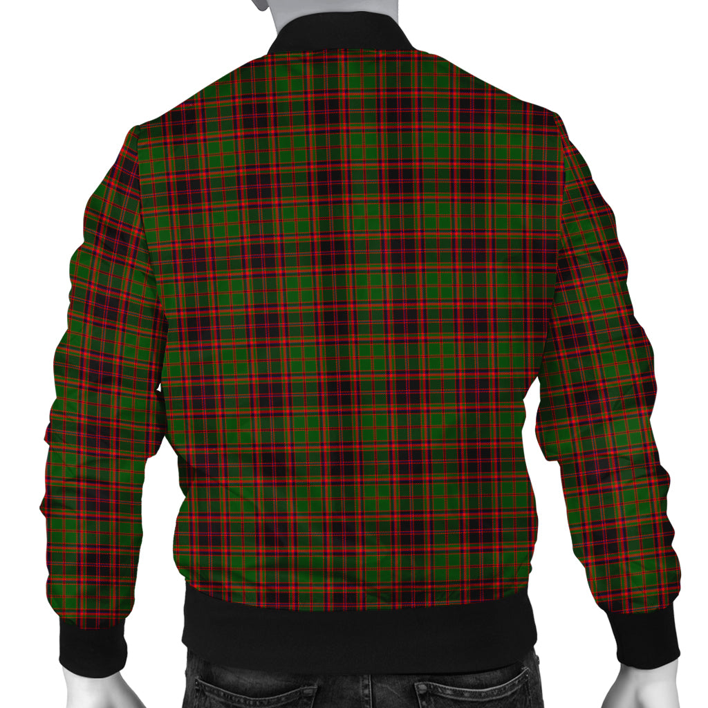 Buchan Modern Tartan Bomber Jacket with Family Crest - Tartanvibesclothing