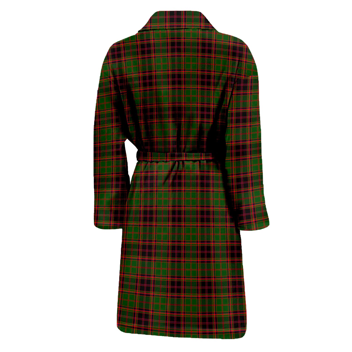 Buchan Tartan Bathrobe with Family Crest - Tartan Vibes Clothing