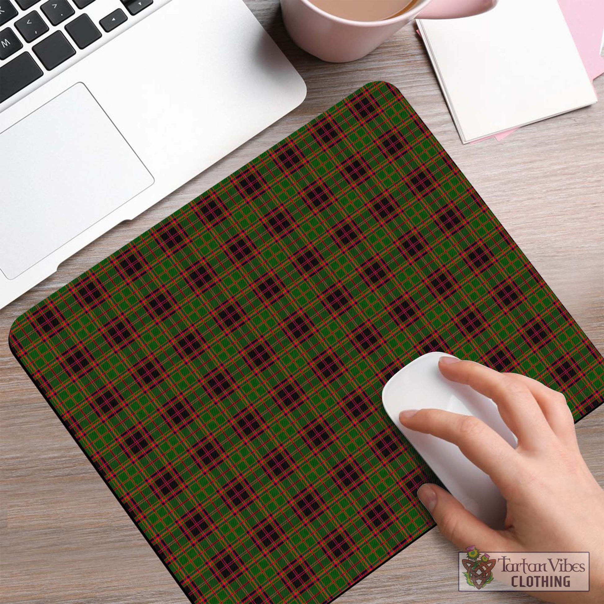 Tartan Vibes Clothing Buchan Modern Tartan Mouse Pad