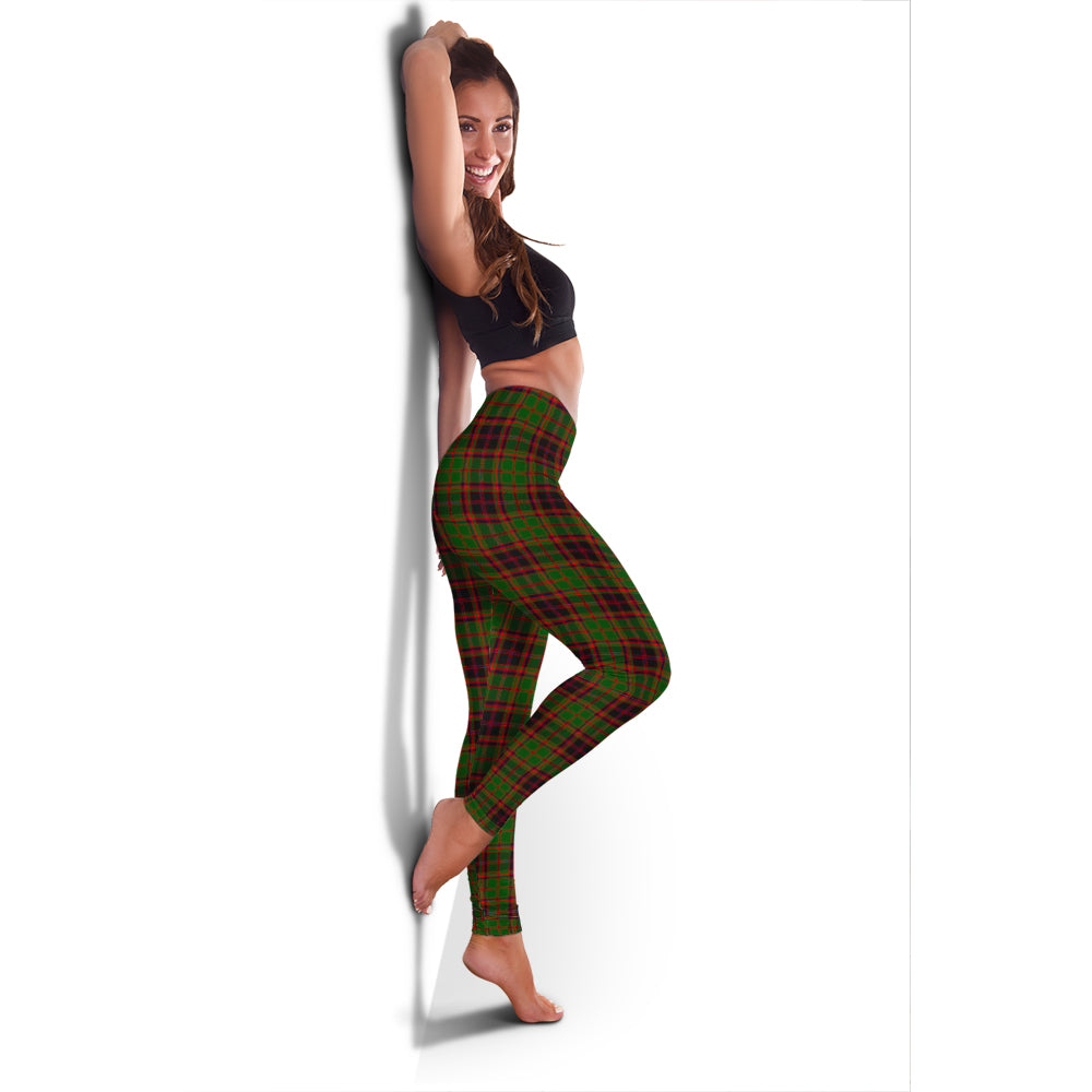 Buchan Modern Tartan Womens Leggings - Tartanvibesclothing