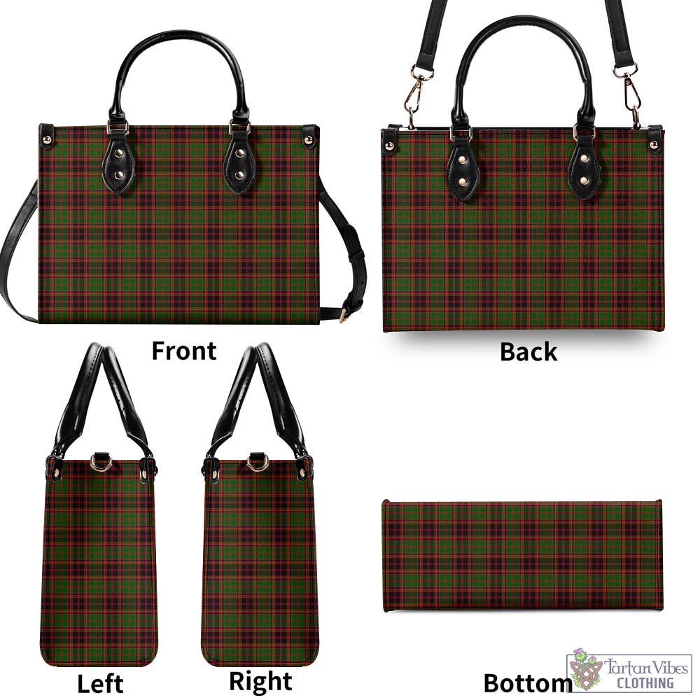 Tartan Vibes Clothing Buchan Modern Tartan Luxury Leather Handbags