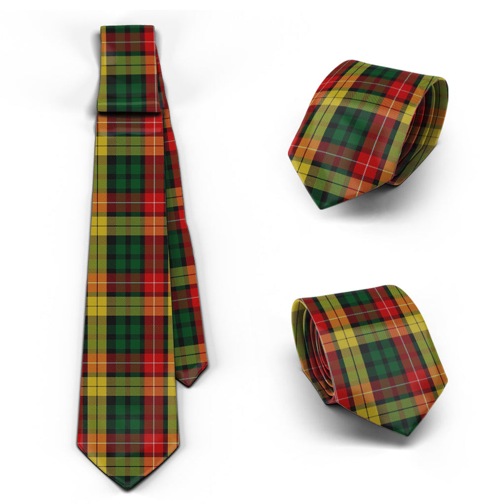 Buchanan Tartan Classic Necktie Necktie One Size - Tartan Vibes Clothing