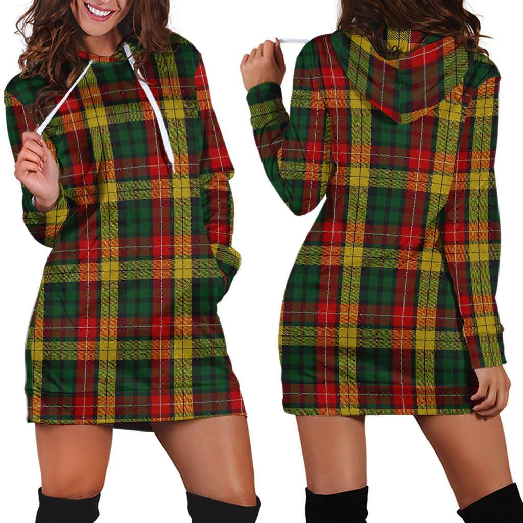 Buchanan Tartan Hoodie Dress - Tartan Vibes Clothing