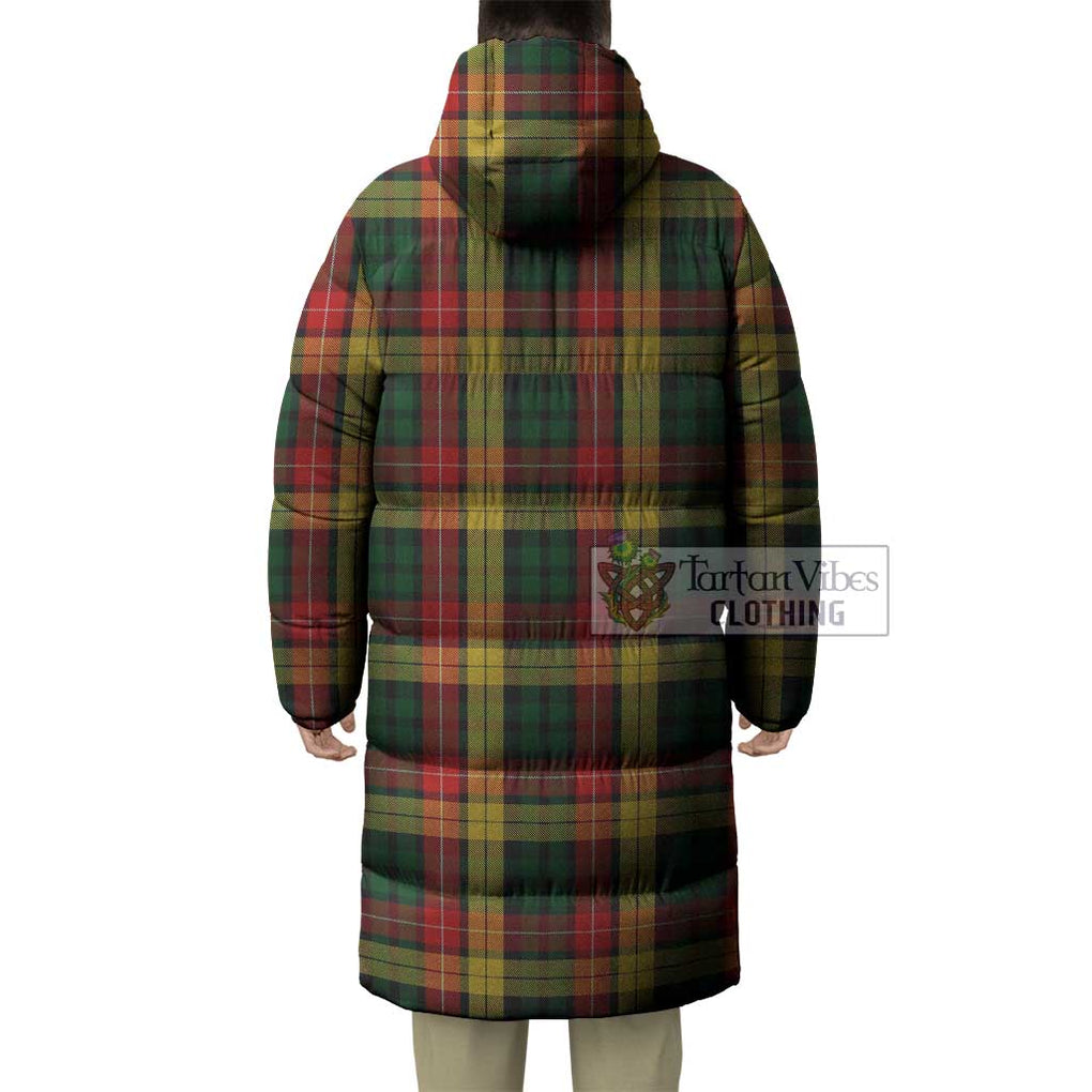 Tartan Vibes Clothing Buchanan Tartan Long Down Jacket