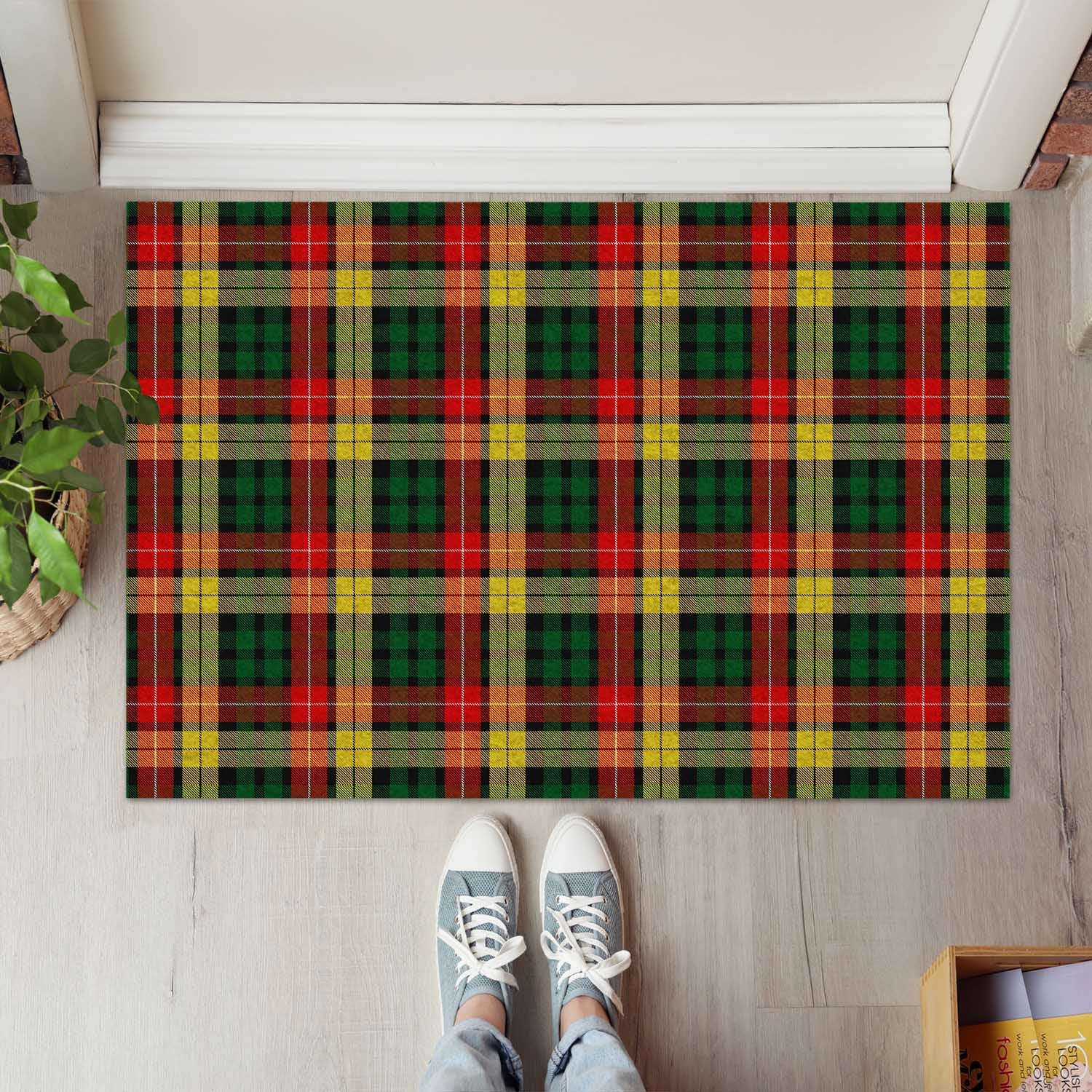 Buchanan Tartan Door Mat - Tartanvibesclothing