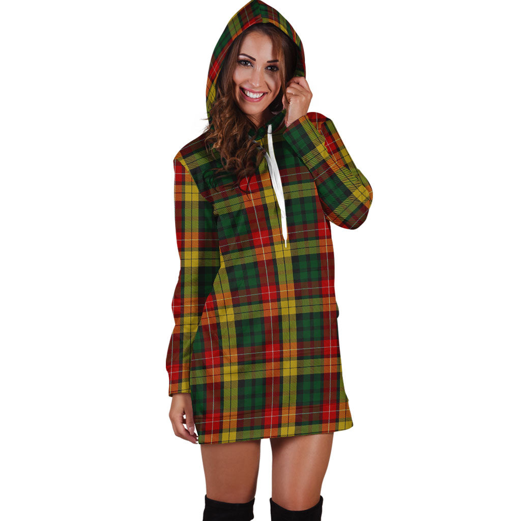 Buchanan Tartan Hoodie Dress - Tartan Vibes Clothing