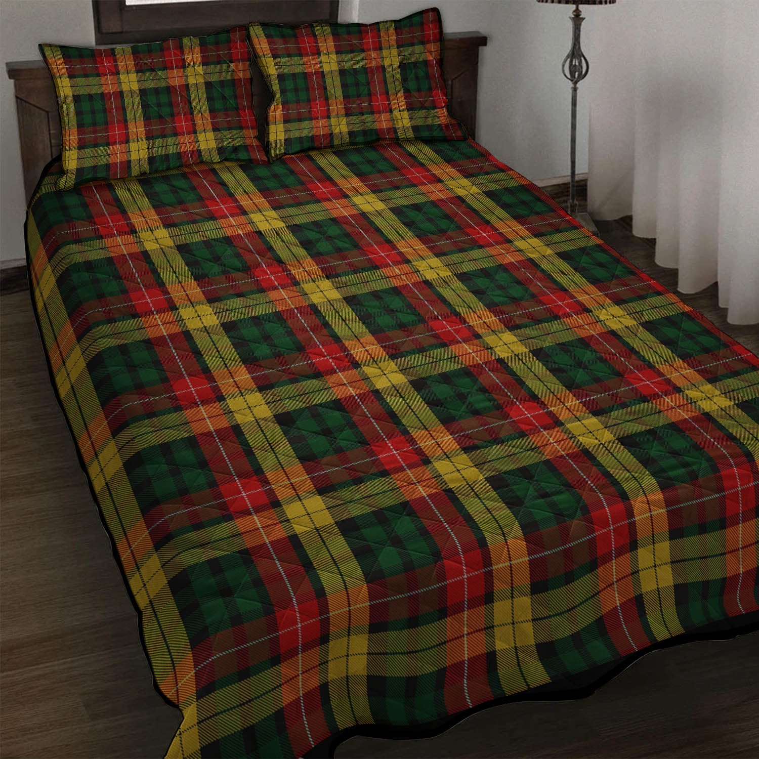 Buchanan Tartan Quilt Bed Set - Tartan Vibes Clothing