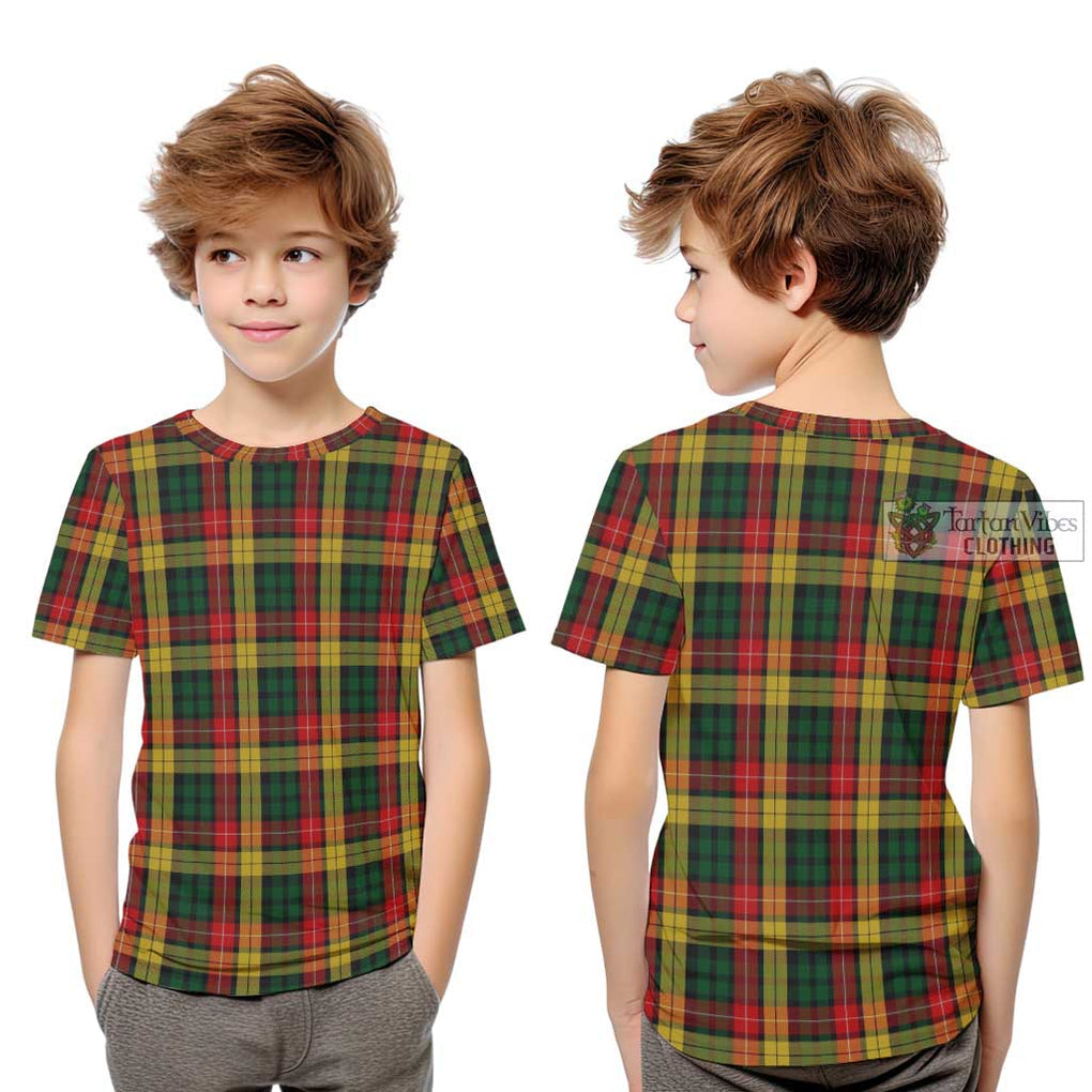 Buchanan Tartan Kid T-Shirt - Tartanvibesclothing Shop