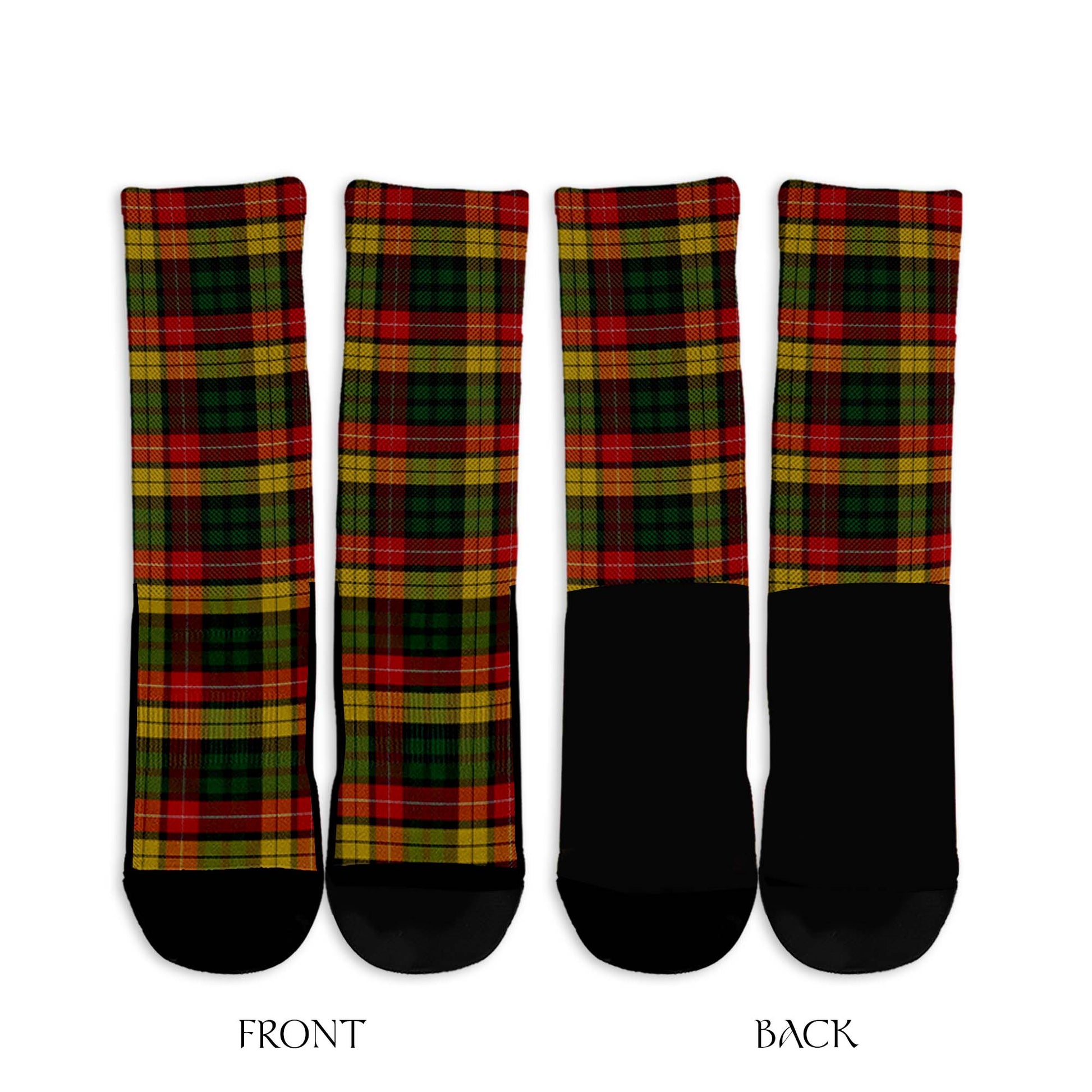 Buchanan Tartan Crew Socks - Tartanvibesclothing