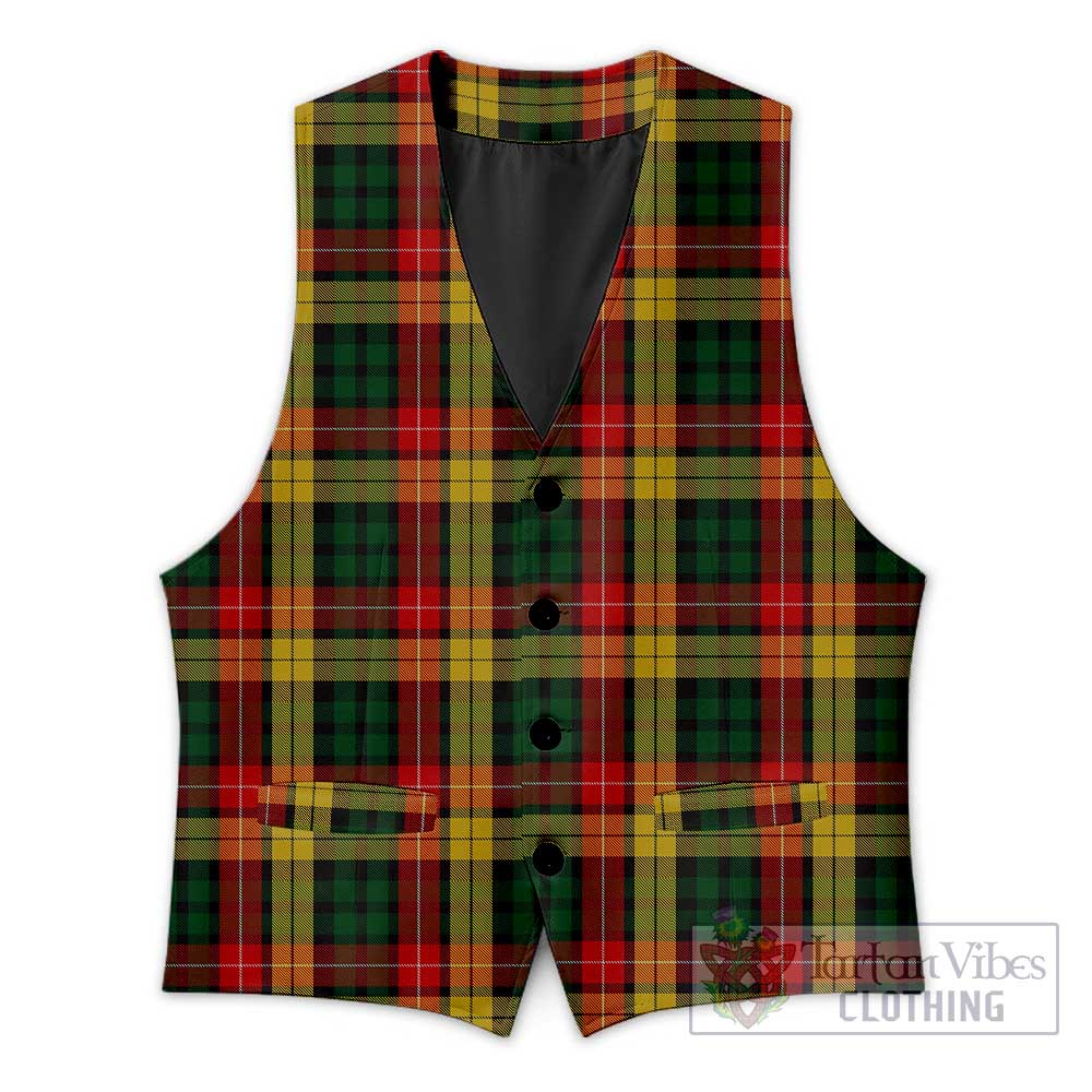 Tartan Vibes Clothing Buchanan Tartan Men's Sleeveless Suit Vest