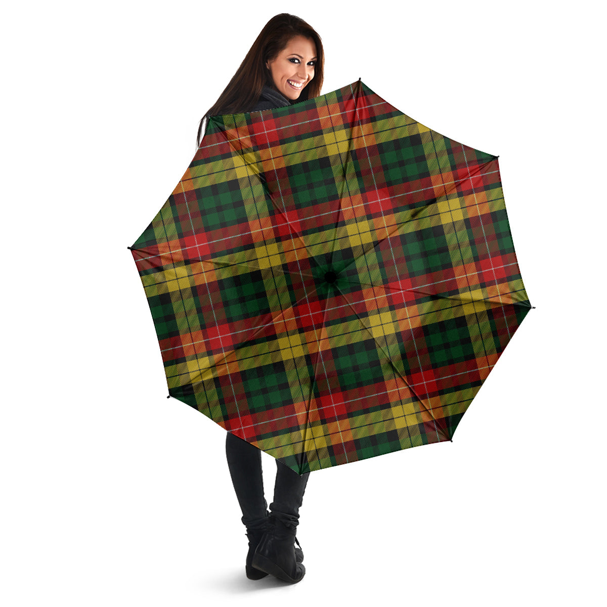 Buchanan Tartan Umbrella - Tartanvibesclothing