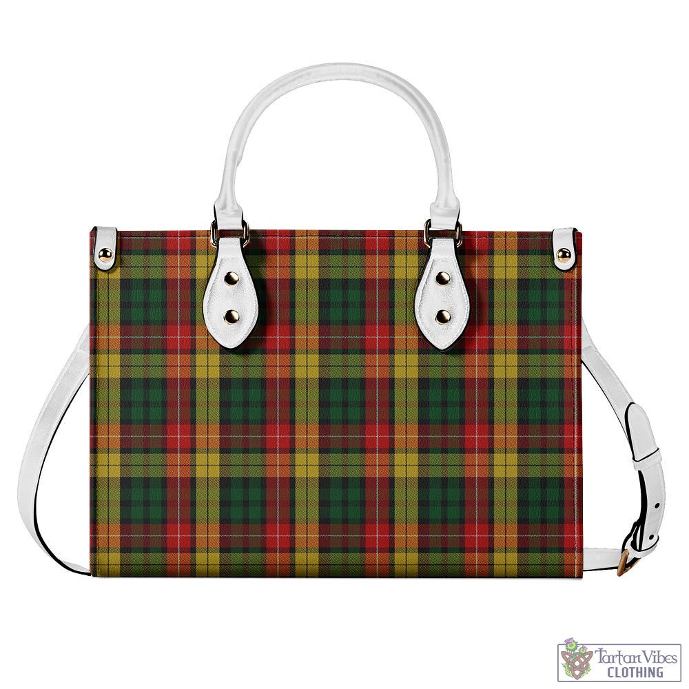 Tartan Vibes Clothing Buchanan Tartan Luxury Leather Handbags