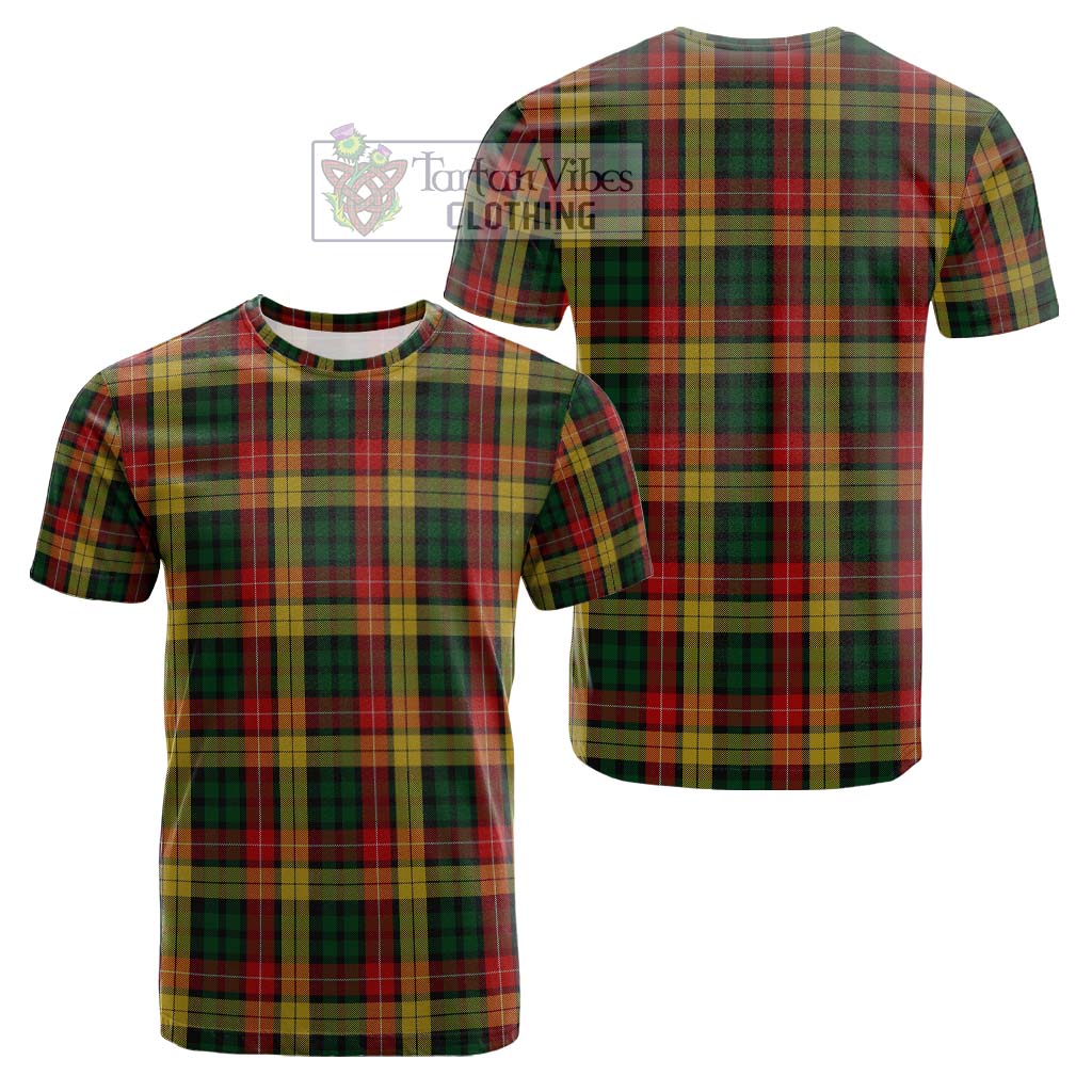 Buchanan Tartan Cotton T-Shirt Kid's Shirt - Tartanvibesclothing Shop