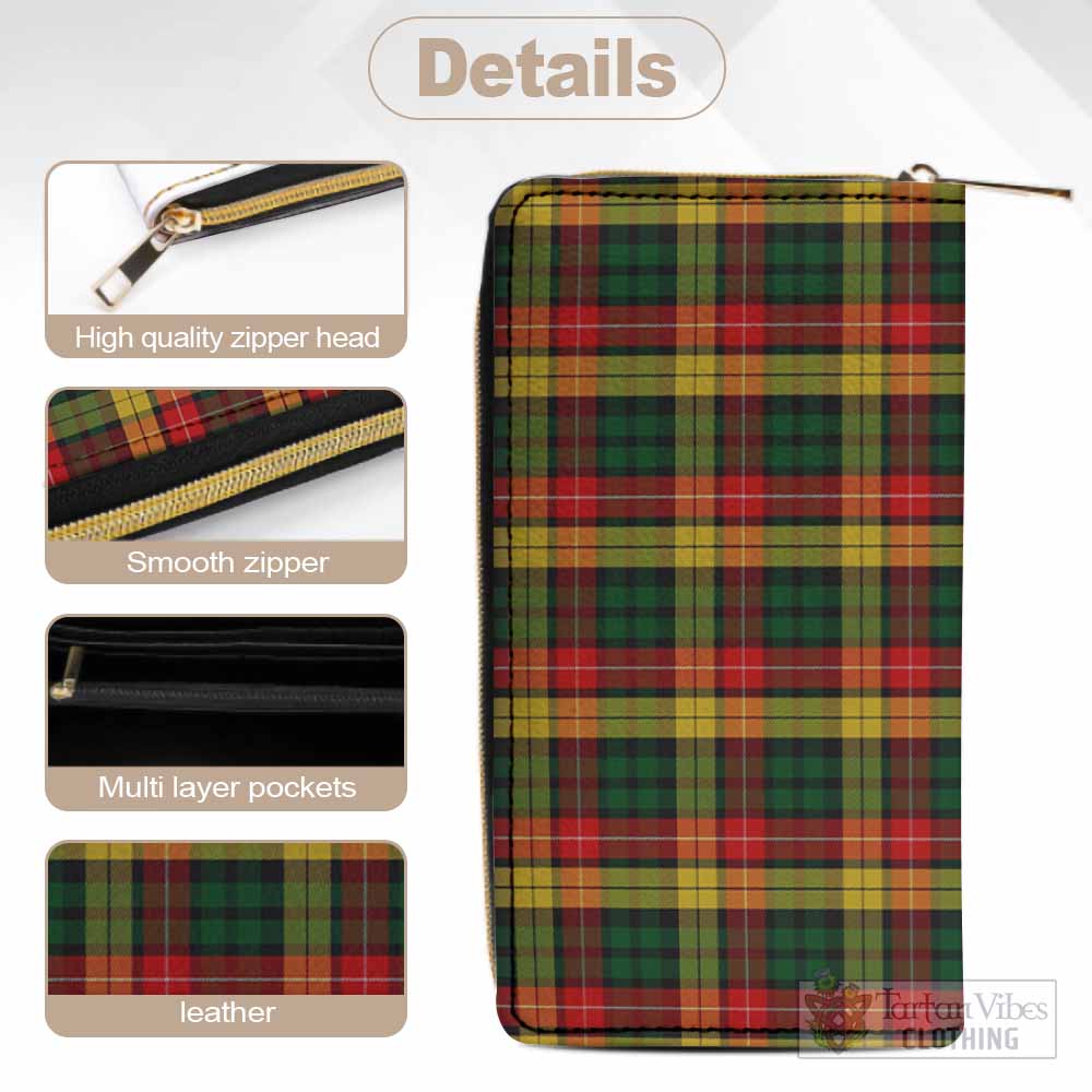 Buchanan Tartan Women's Leather Wallet - Tartan Vibes Clothing