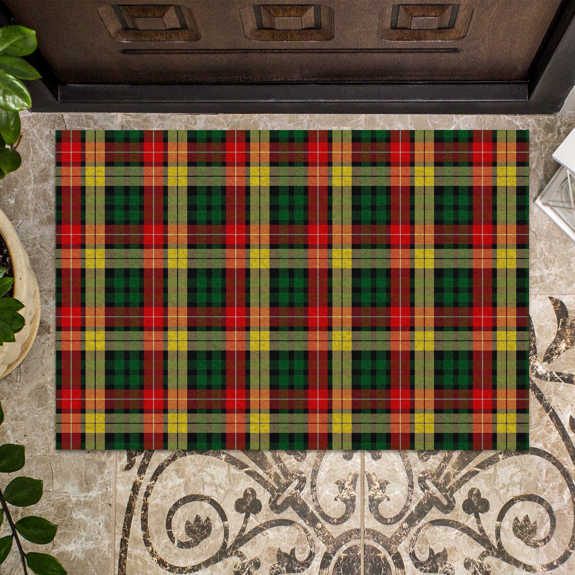 Buchanan Tartan Door Mat - Tartanvibesclothing