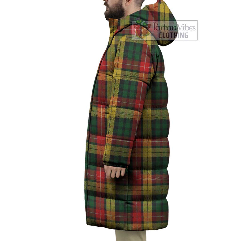 Tartan Vibes Clothing Buchanan Tartan Long Down Jacket