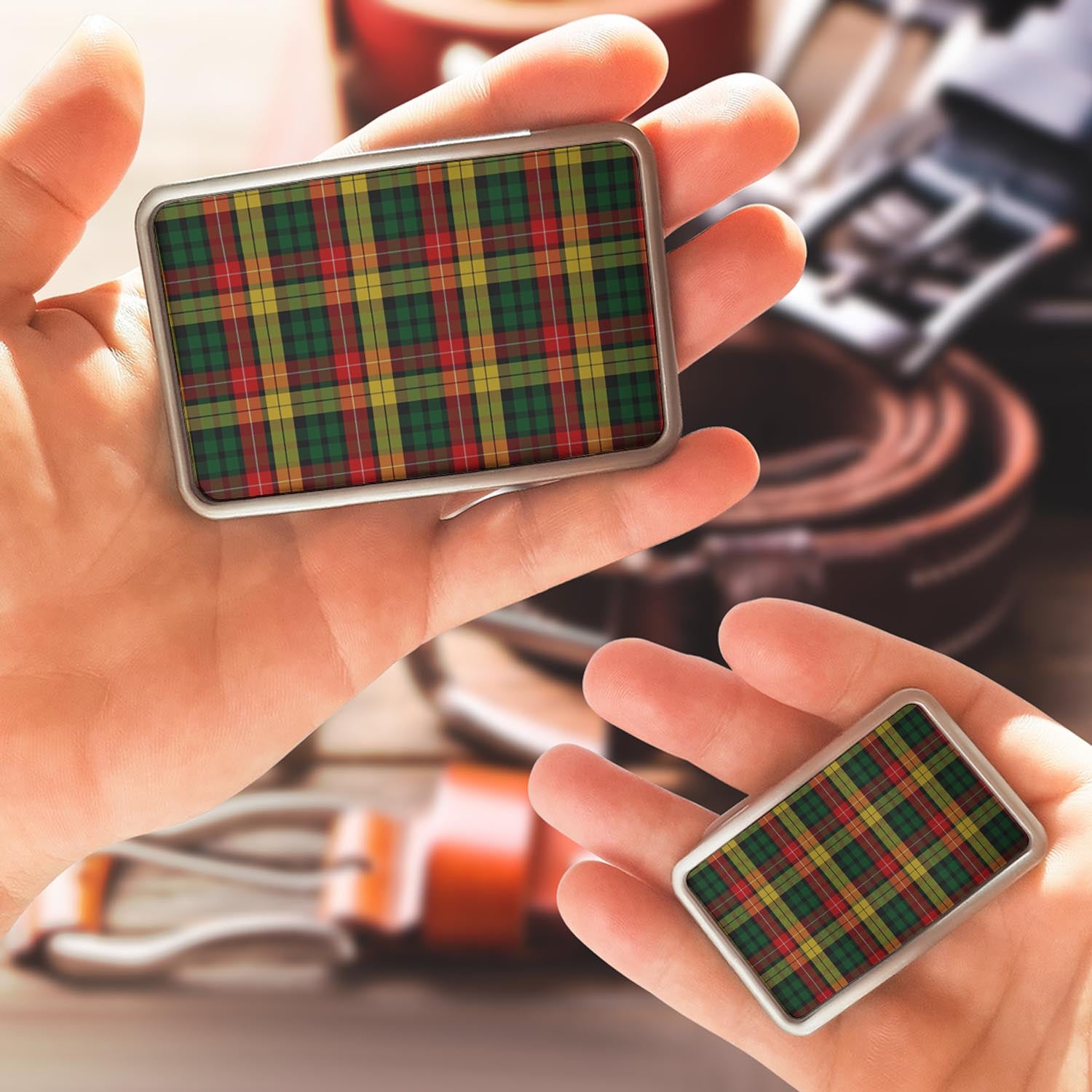 Buchanan Tartan Belt Buckles - Tartan Vibes Clothing