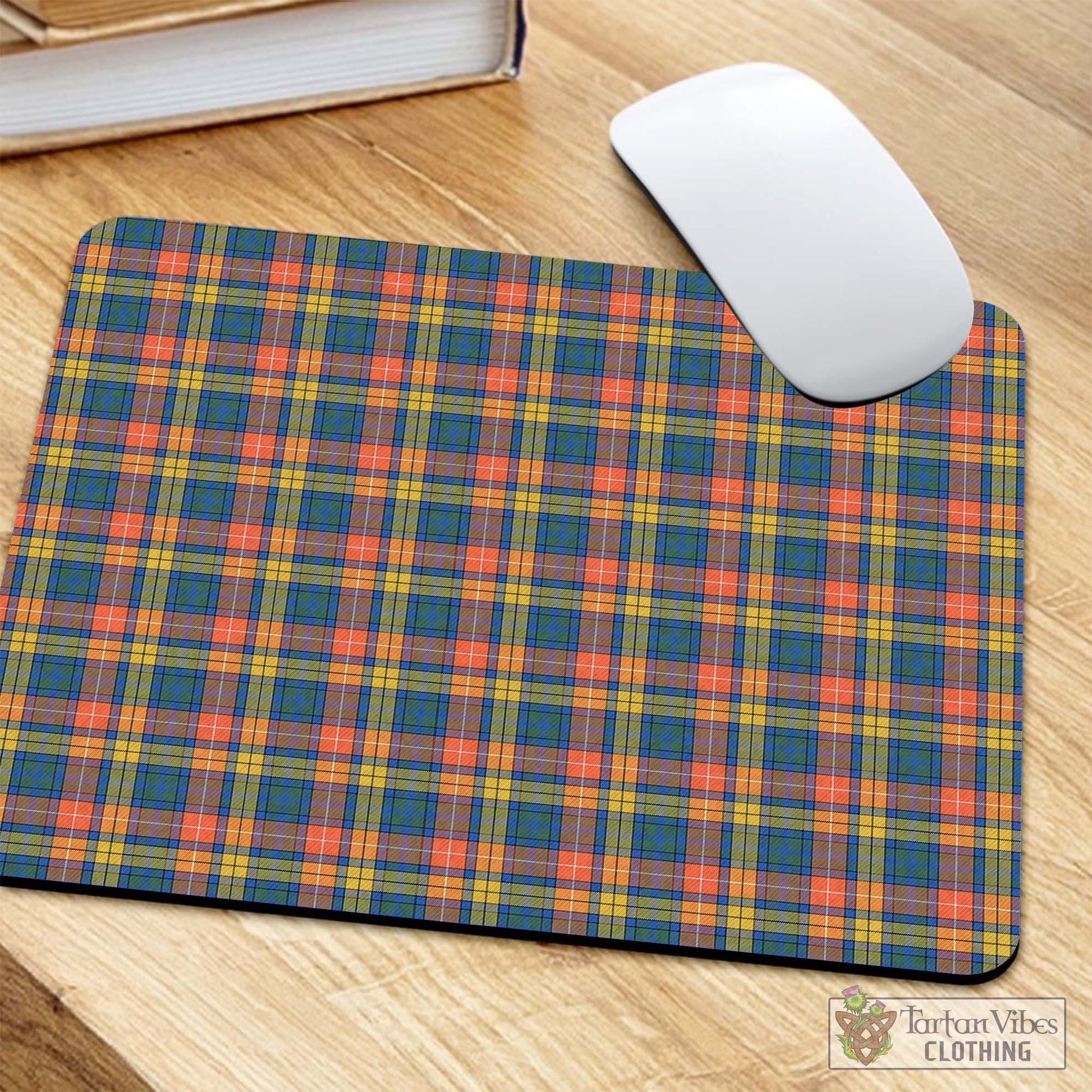 Tartan Vibes Clothing Buchanan Ancient Tartan Mouse Pad