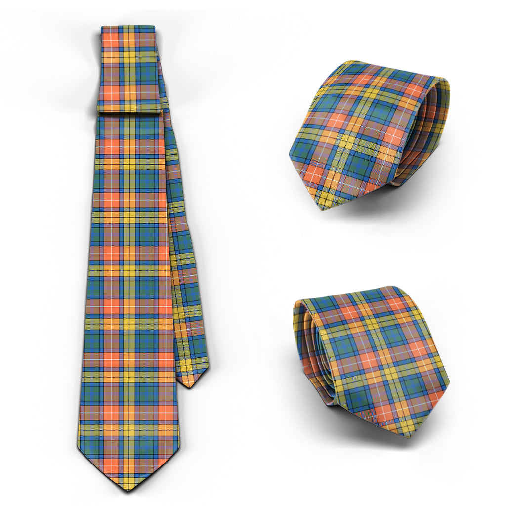 Buchanan Ancient Tartan Classic Necktie Necktie One Size - Tartanvibesclothing