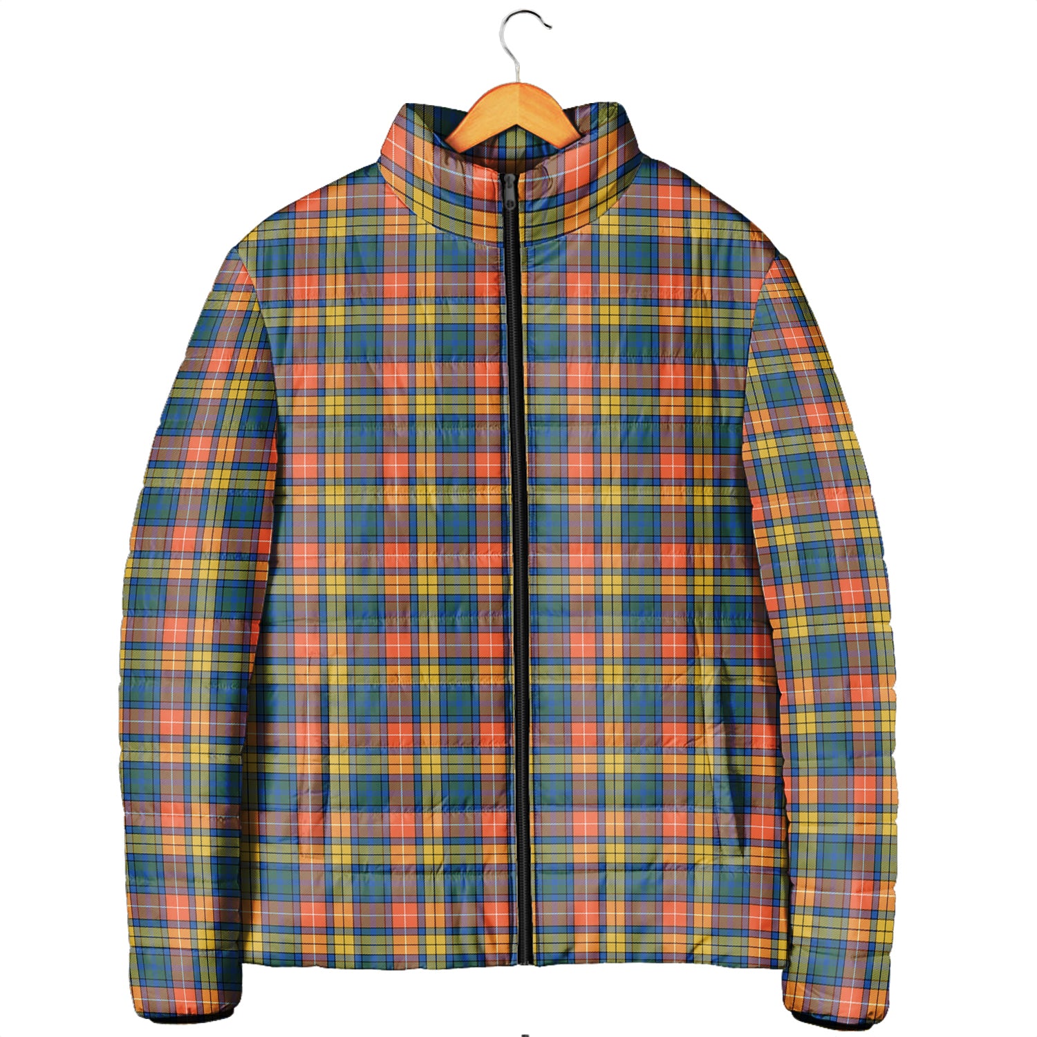 Buchanan Ancient Tartan Padded Jacket Men's Padded Jacket - Tartan Vibes Clothing