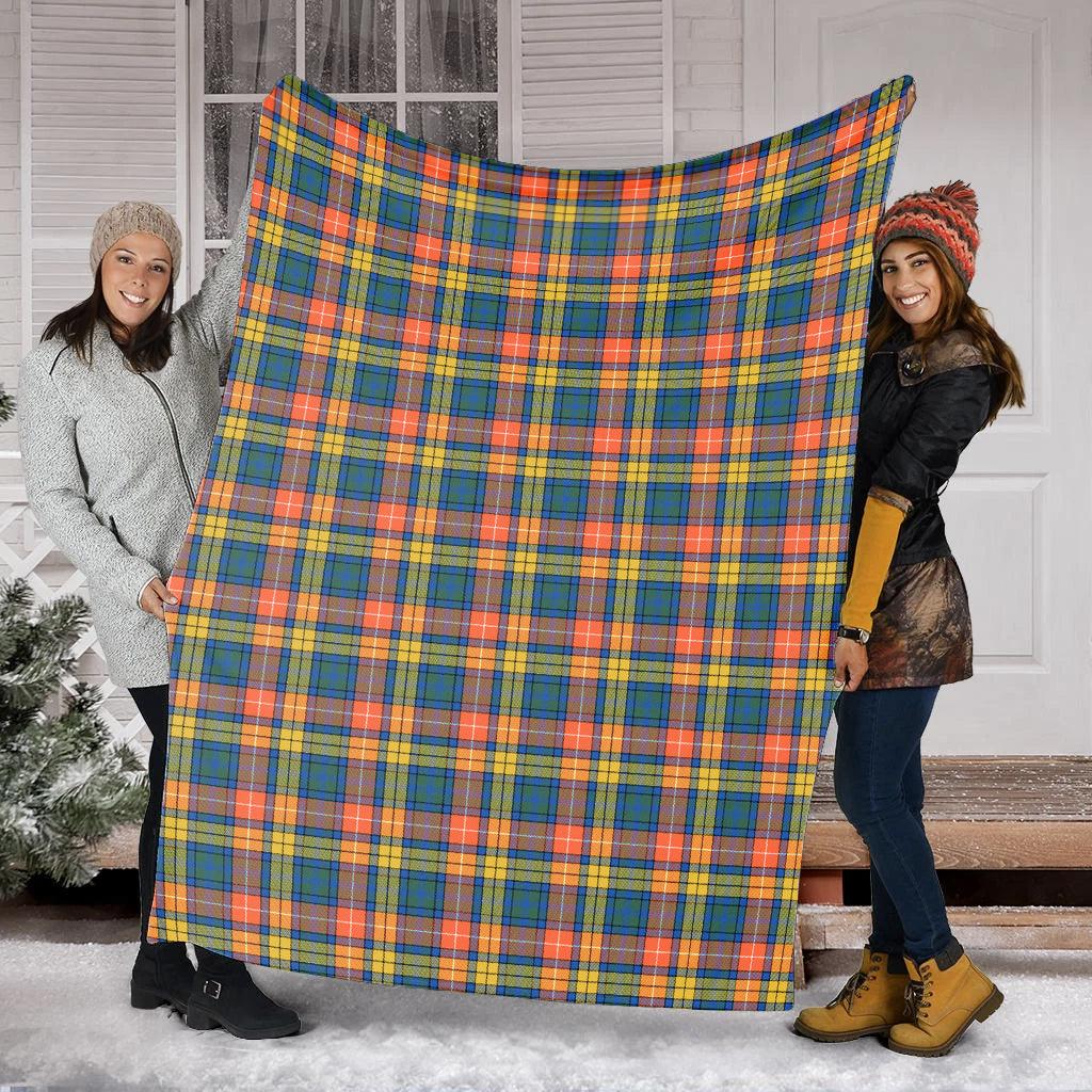 Buchanan Ancient Tartan Blanket - Tartanvibesclothing