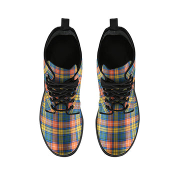 Buchanan Ancient Tartan Leather Boots