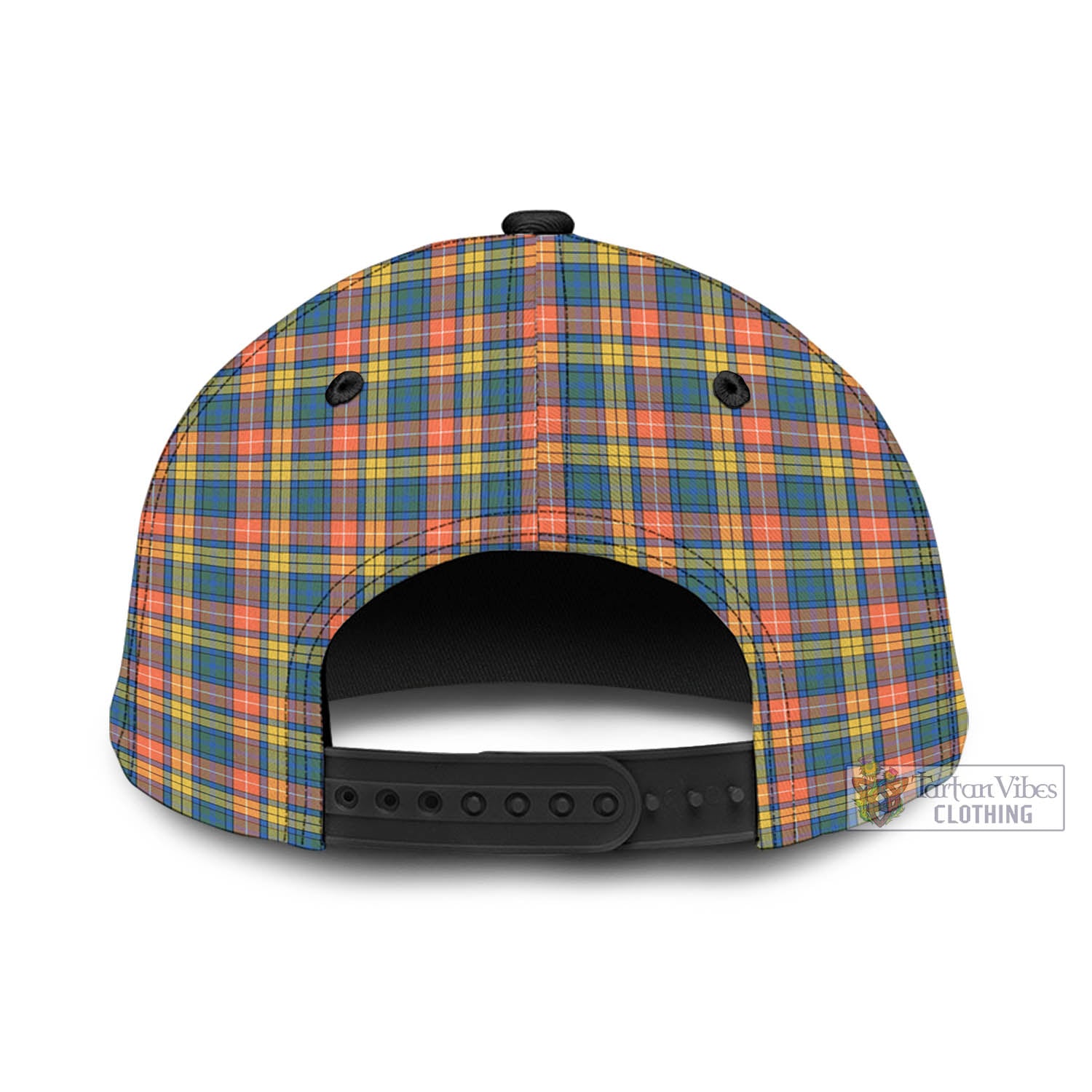 Tartan Vibes Clothing Buchanan Ancient Tartan Classic Cap with Family Crest In Me Style