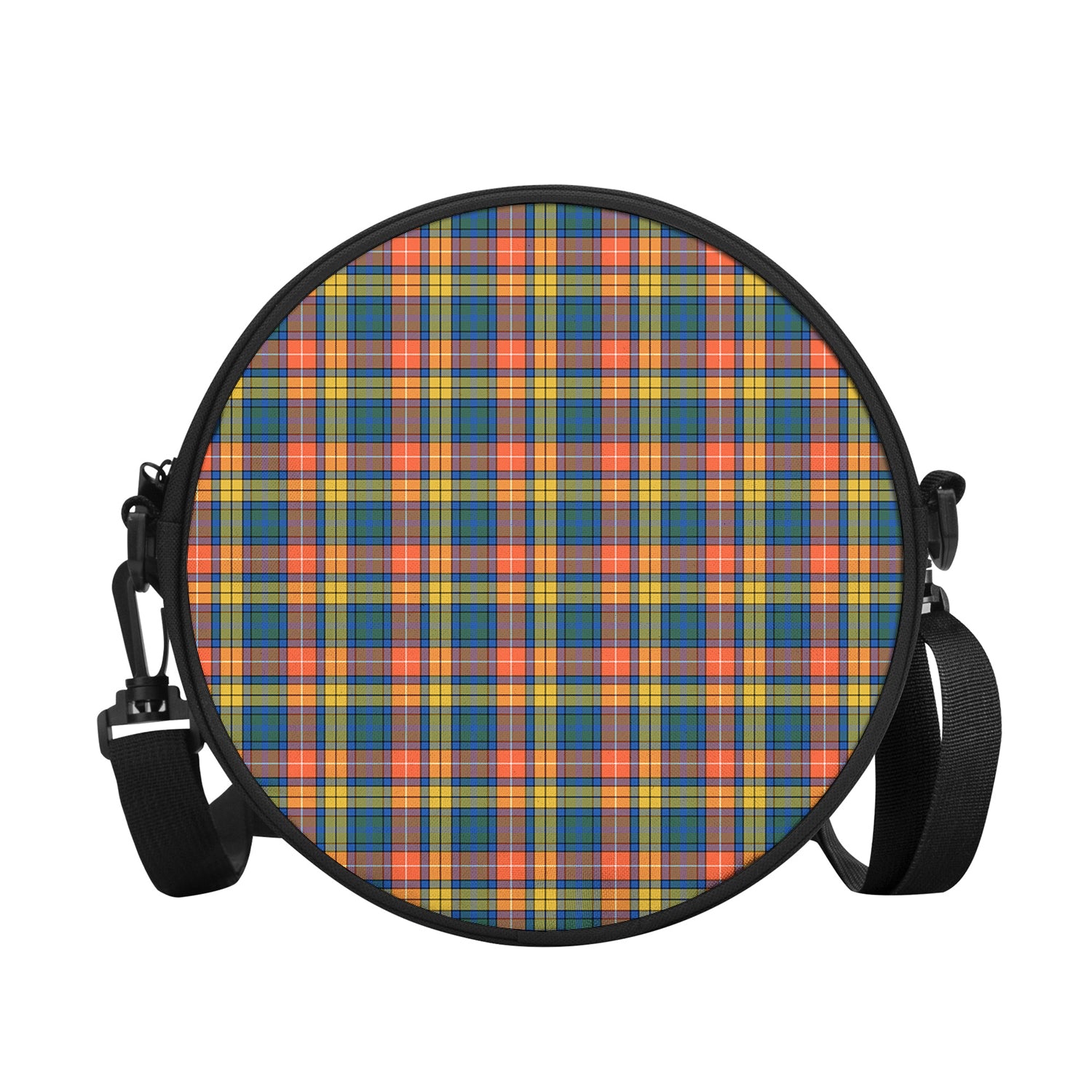 Buchanan Ancient Tartan Round Satchel Bags - Tartanvibesclothing