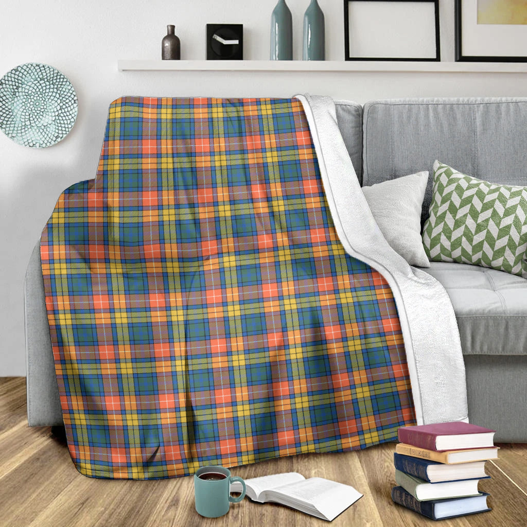 Buchanan Ancient Tartan Blanket - Tartanvibesclothing