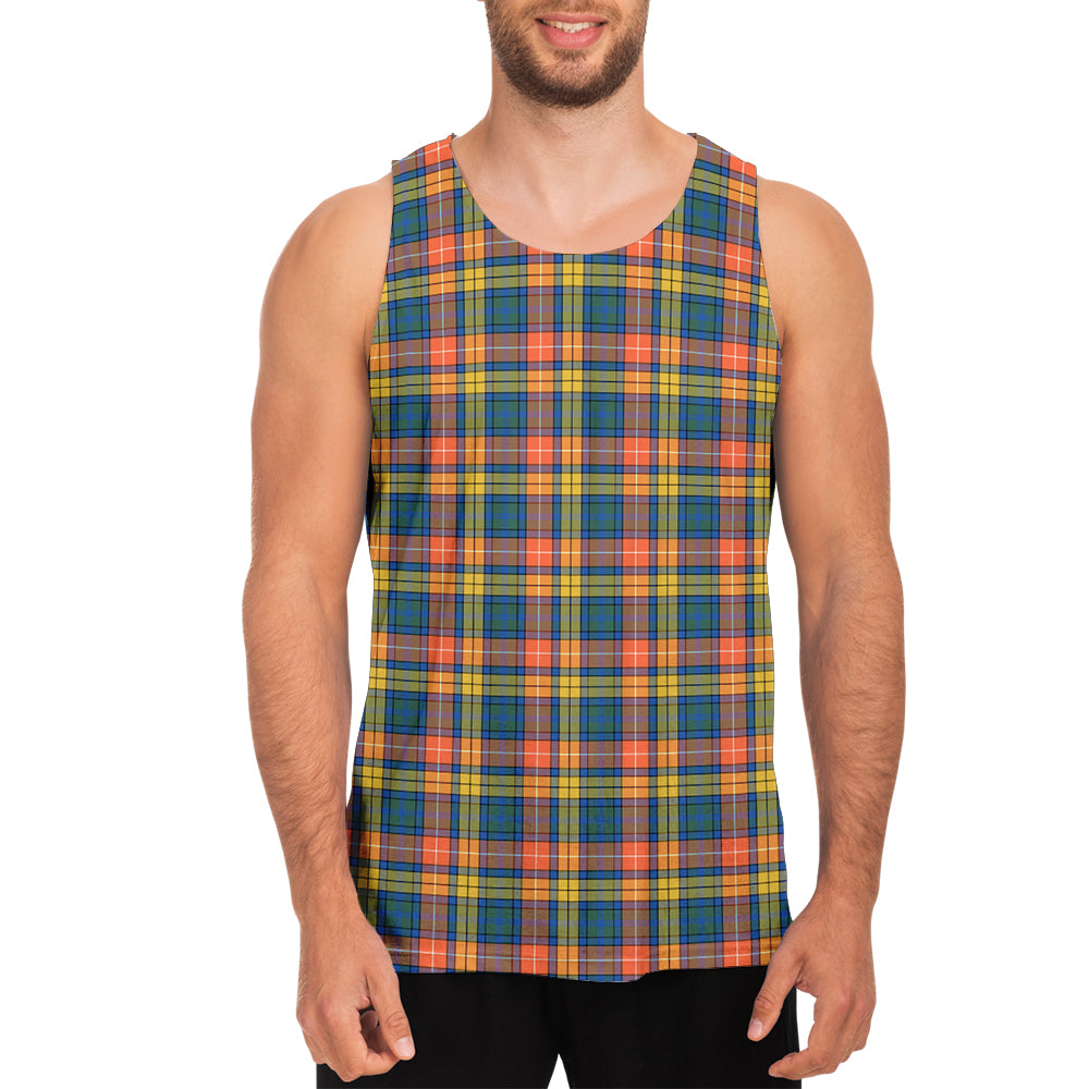 Buchanan Ancient Tartan Mens Tank Top - Tartanvibesclothing