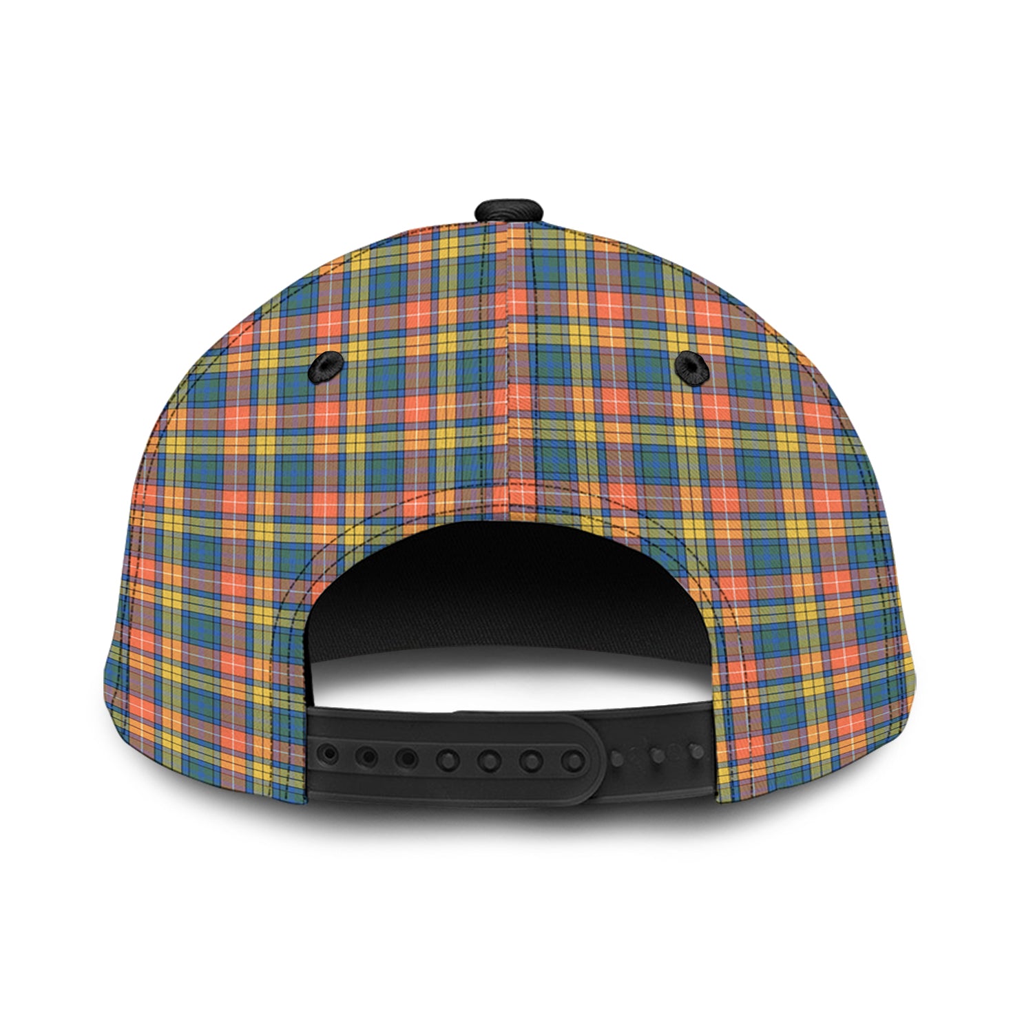 Buchanan Ancient Tartan Classic Cap with Family Crest - Tartan Vibes Clothing