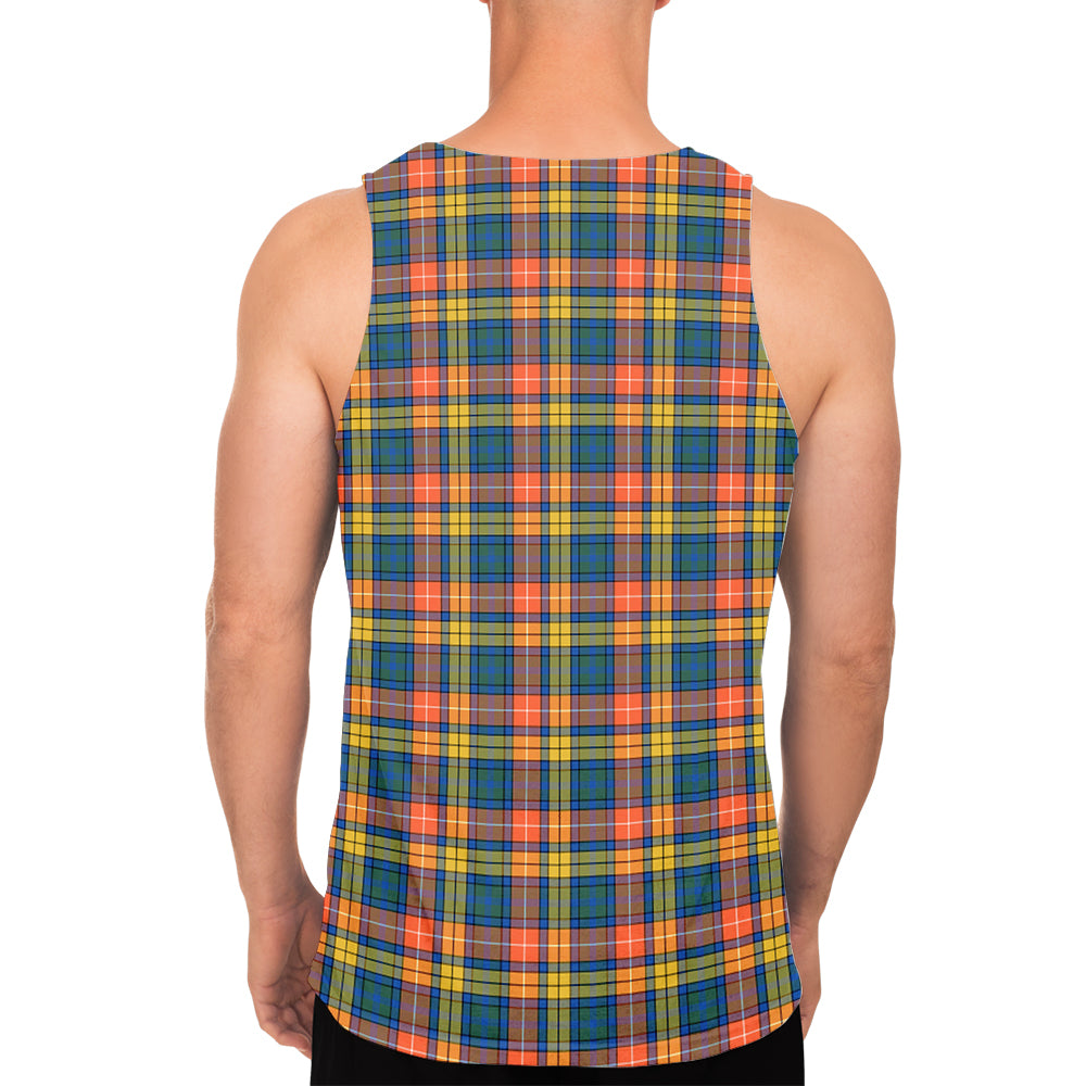 Buchanan Ancient Tartan Mens Tank Top - Tartanvibesclothing