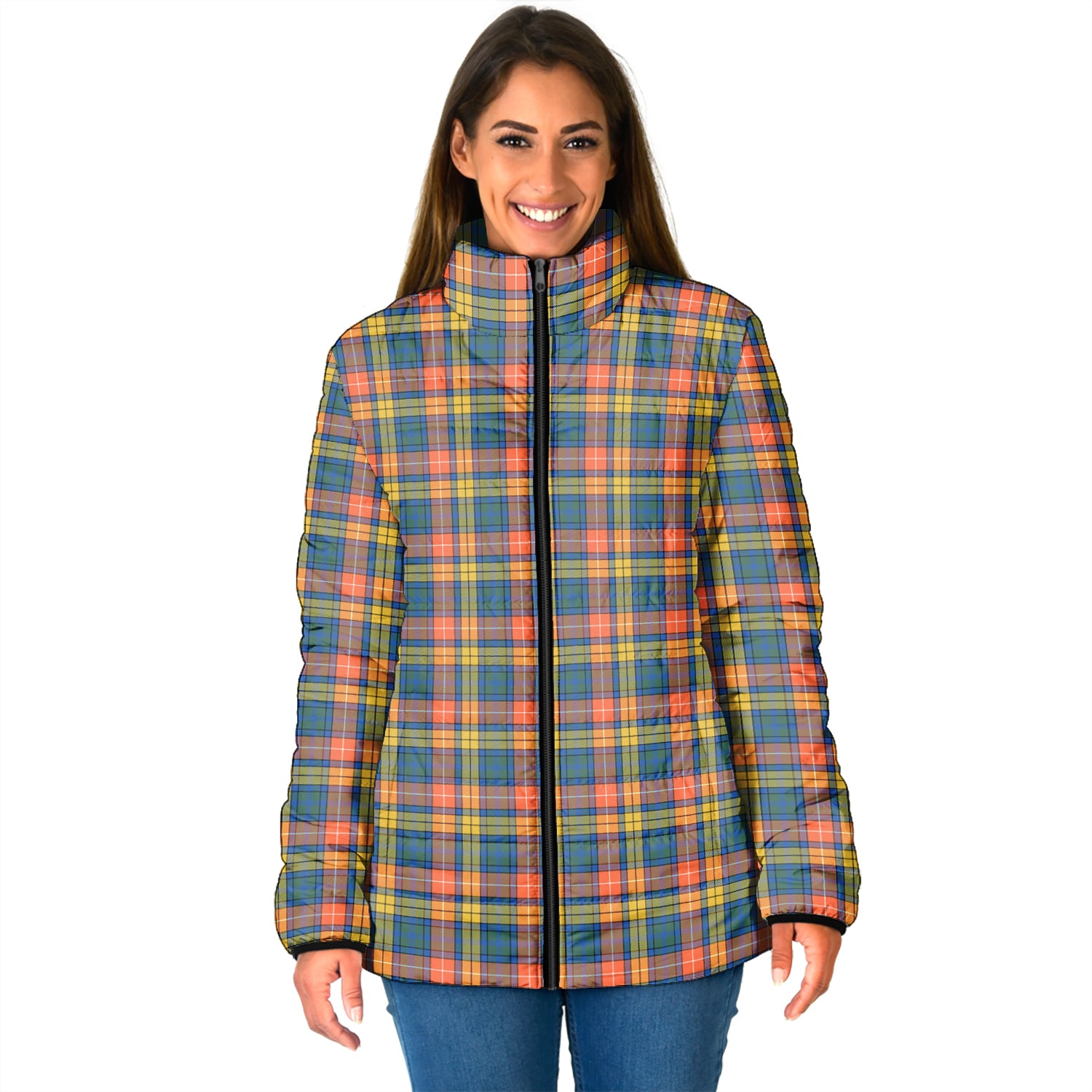 Buchanan Ancient Tartan Padded Jacket - Tartan Vibes Clothing