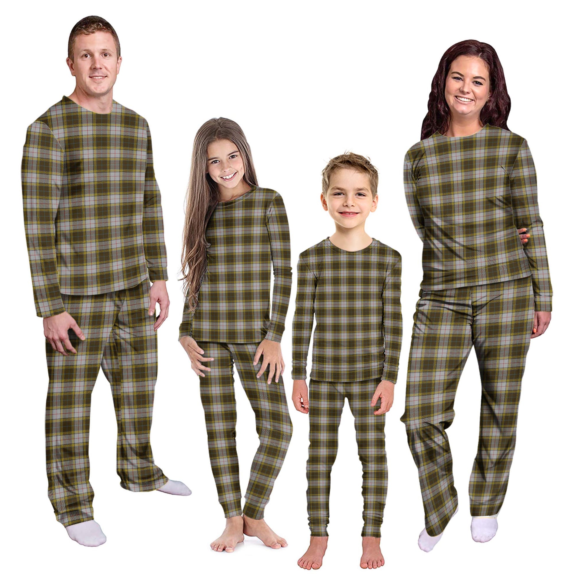 Buchanan Dress Tartan Pajamas Family Set Kid - Tartan Vibes Clothing