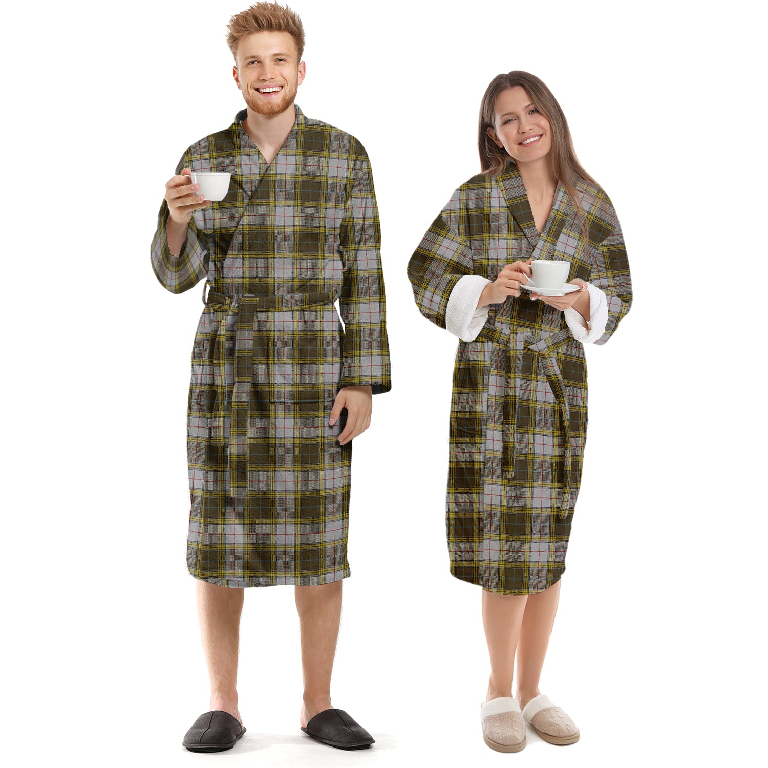 Buchanan Dress Tartan Bathrobe Unisex S - Tartan Vibes Clothing