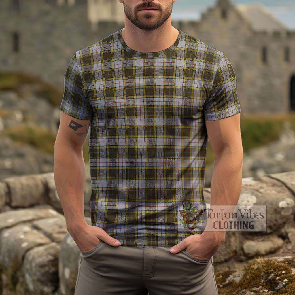 Buchanan Dress Tartan Cotton T-Shirt Men's Shirt - Tartanvibesclothing Shop