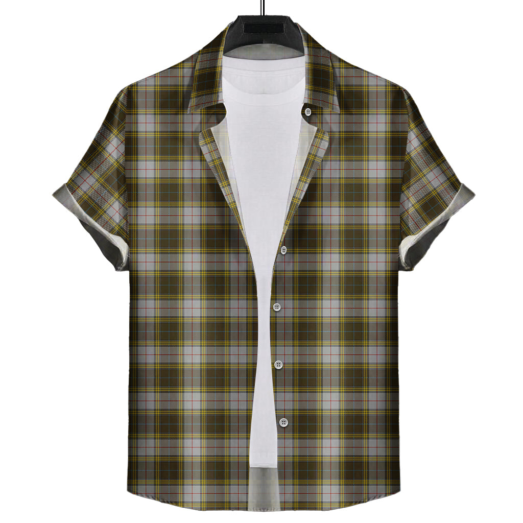 Buchanan Dress Tartan Short Sleeve Button Down Shirt - Tartanvibesclothing