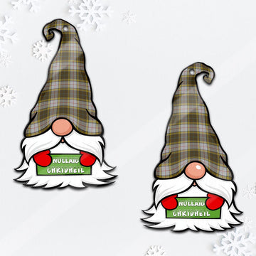 Buchanan Dress Gnome Christmas Ornament with His Tartan Christmas Hat