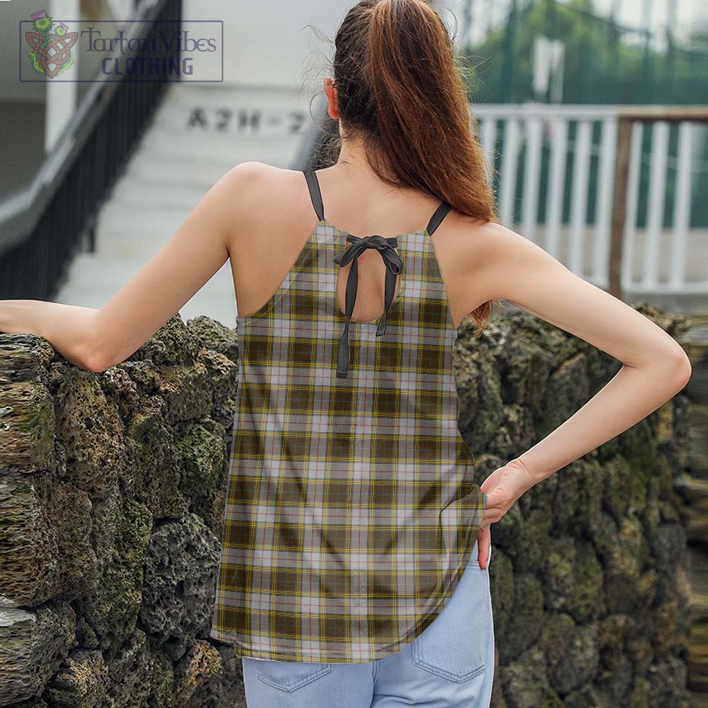 Tartan Vibes Clothing Buchanan Dress Tartan Loose Halter Neck Camisole