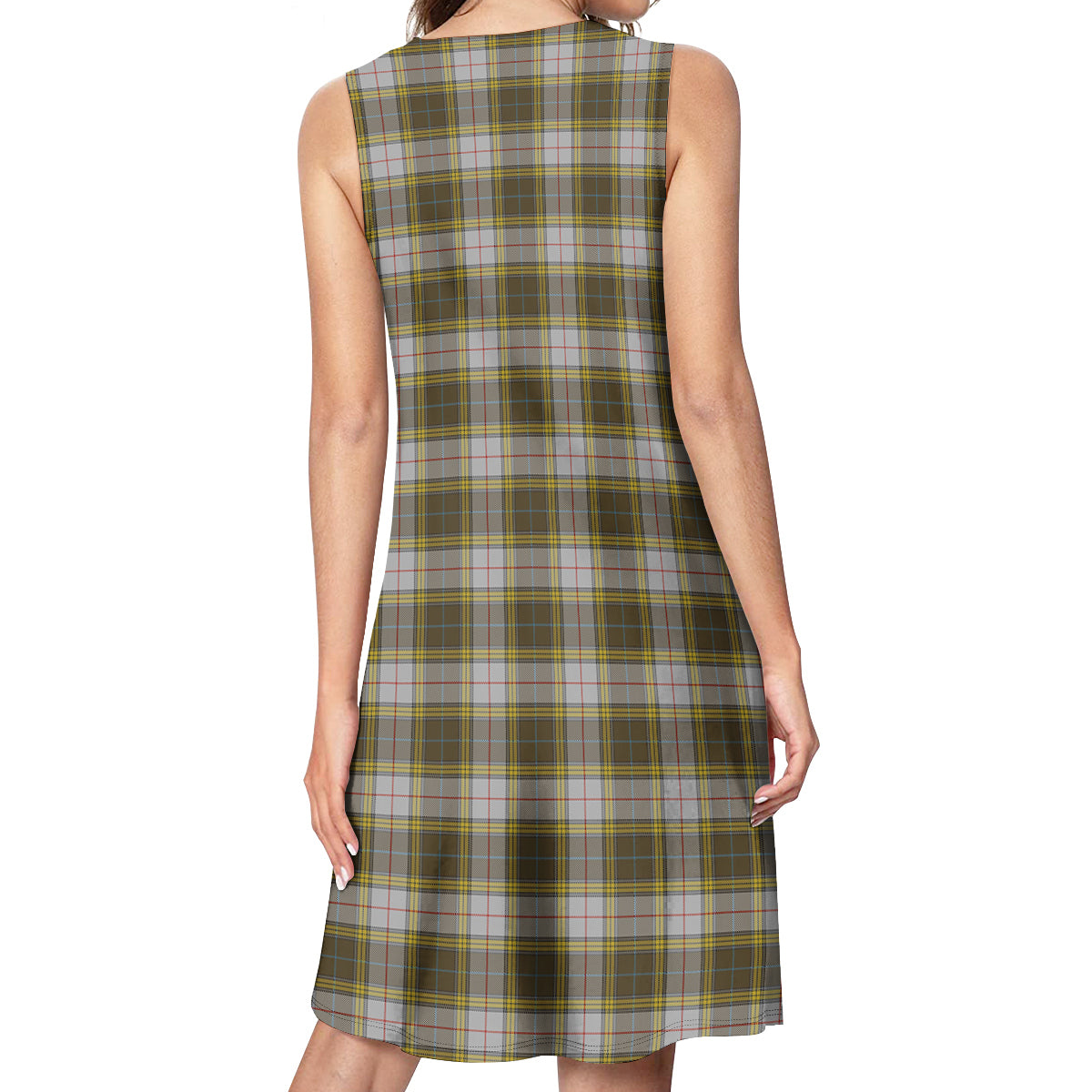 Buchanan Dress Tartan Womens Casual Dresses - Tartanvibesclothing