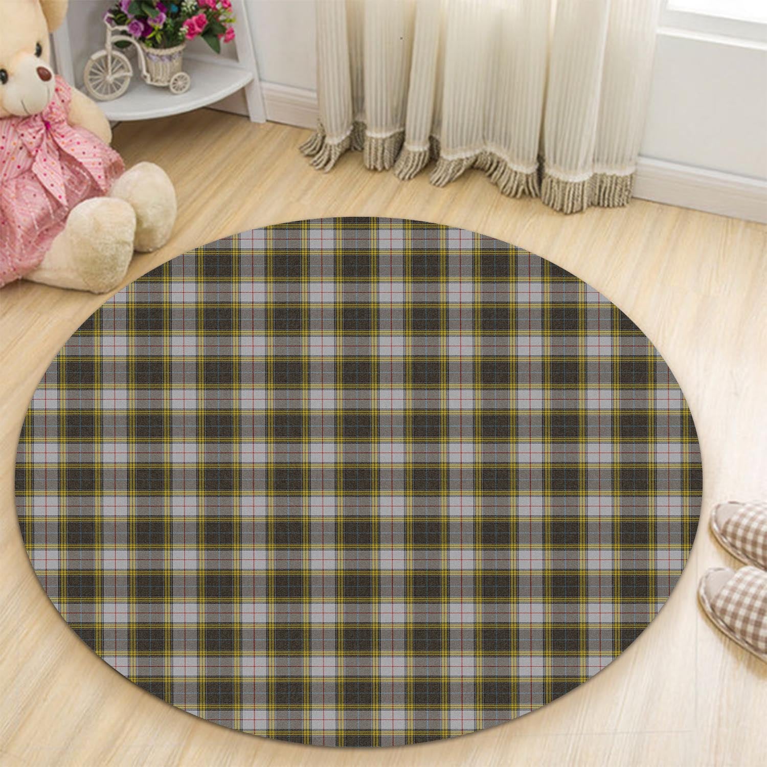 Buchanan Dress Tartan Round Rug - Tartanvibesclothing