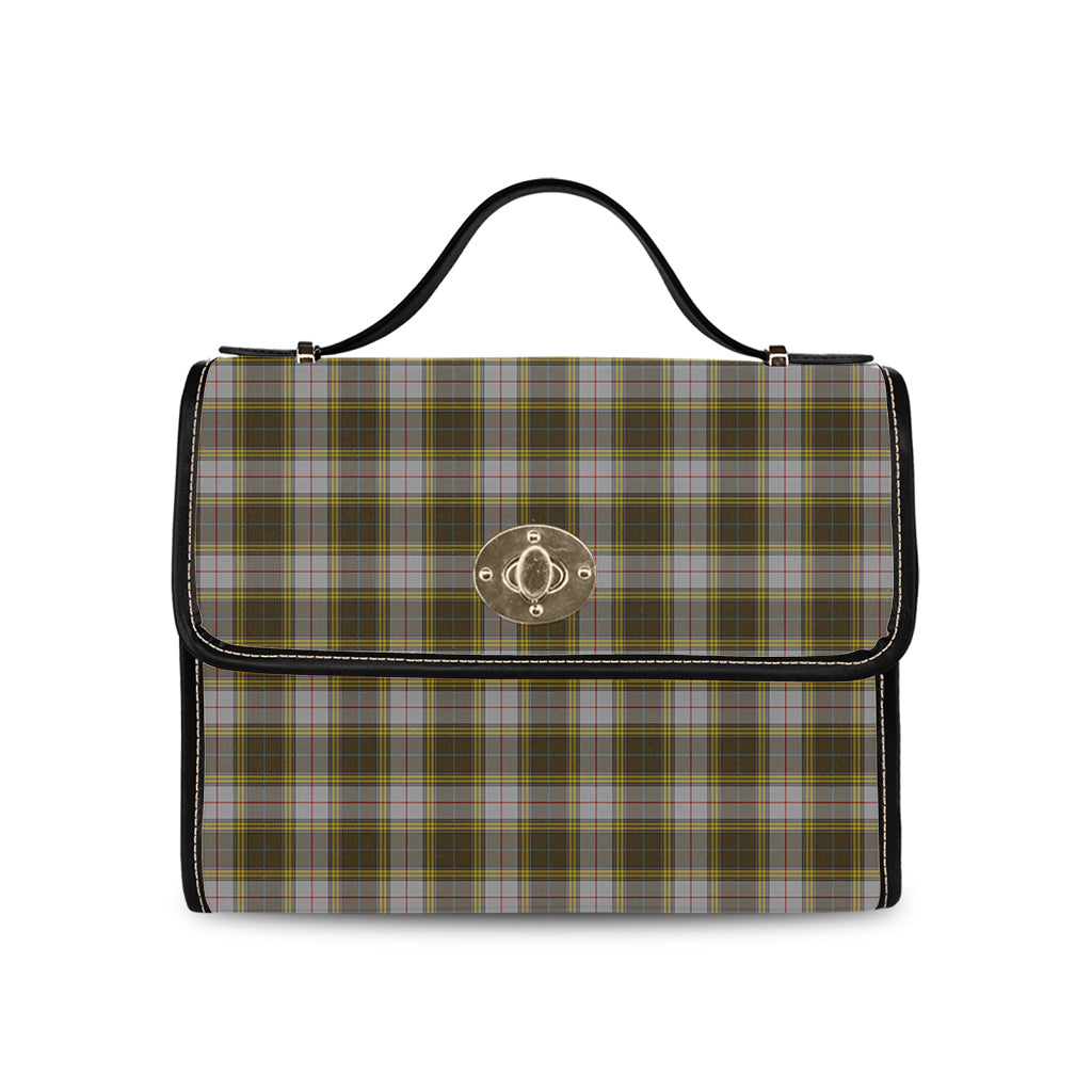 Buchanan Dress Tartan Leather Strap Waterproof Canvas Bag - Tartanvibesclothing