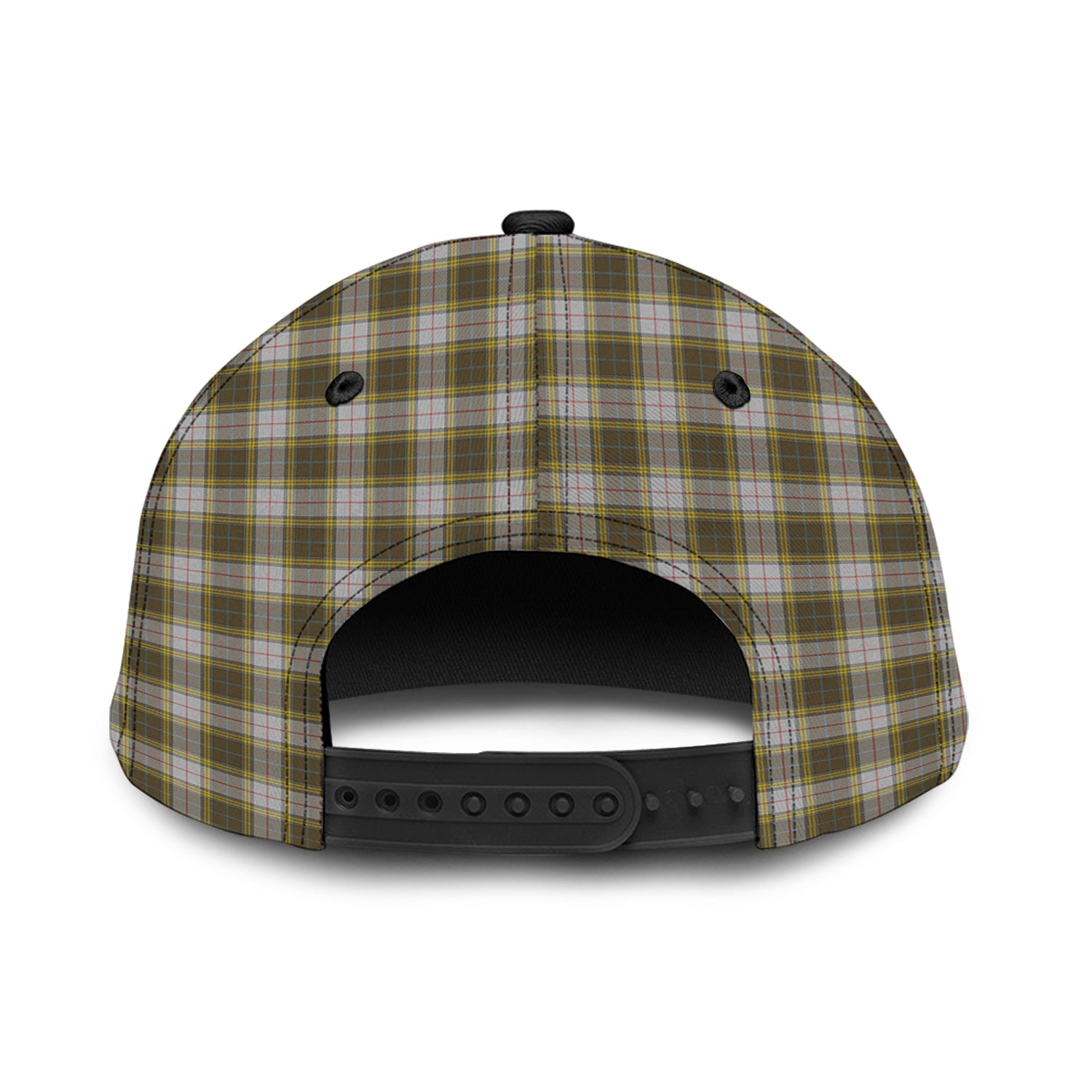 Buchanan Dress Tartan Classic Cap with Family Crest - Tartan Vibes Clothing